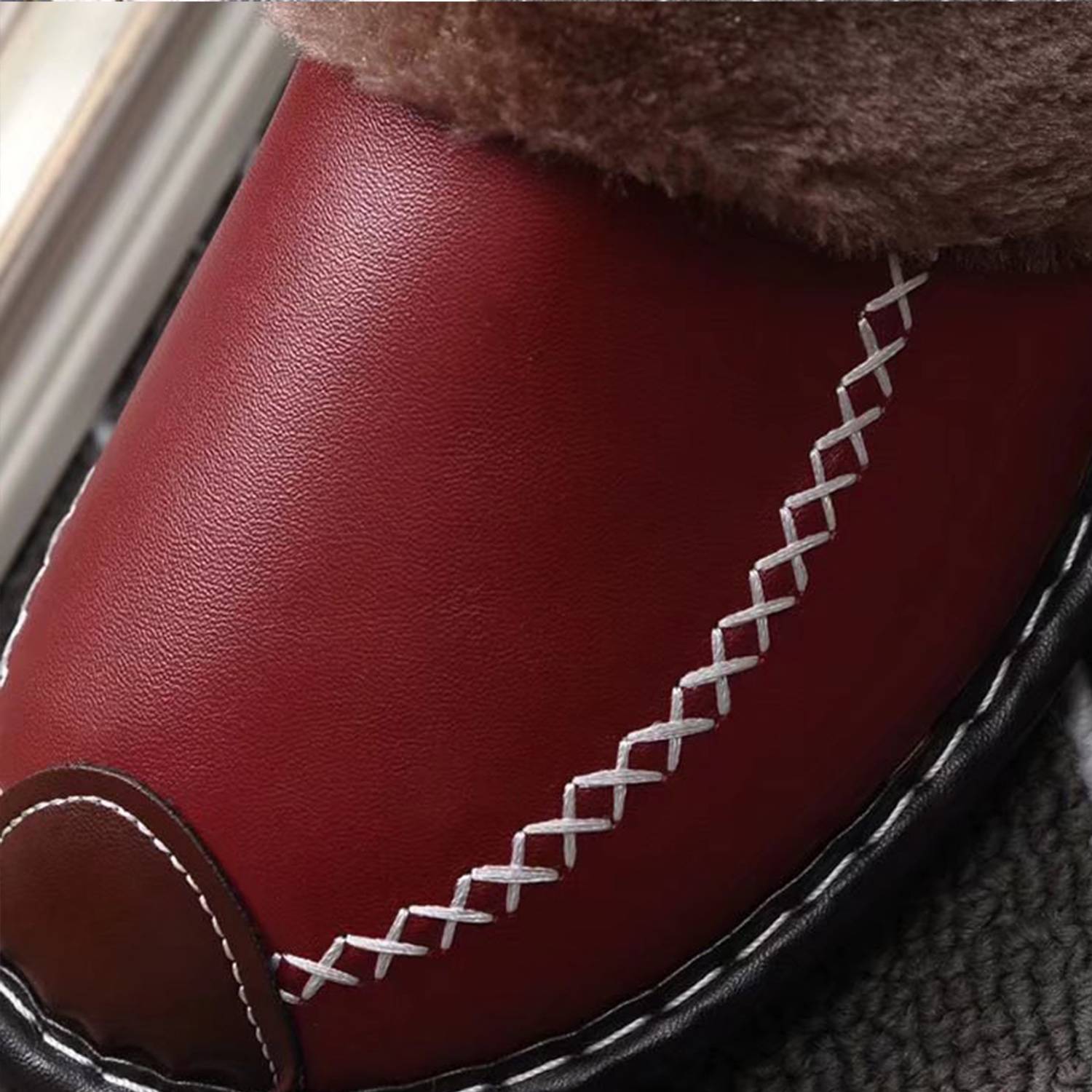 PU Warm Winter Slippers 11
