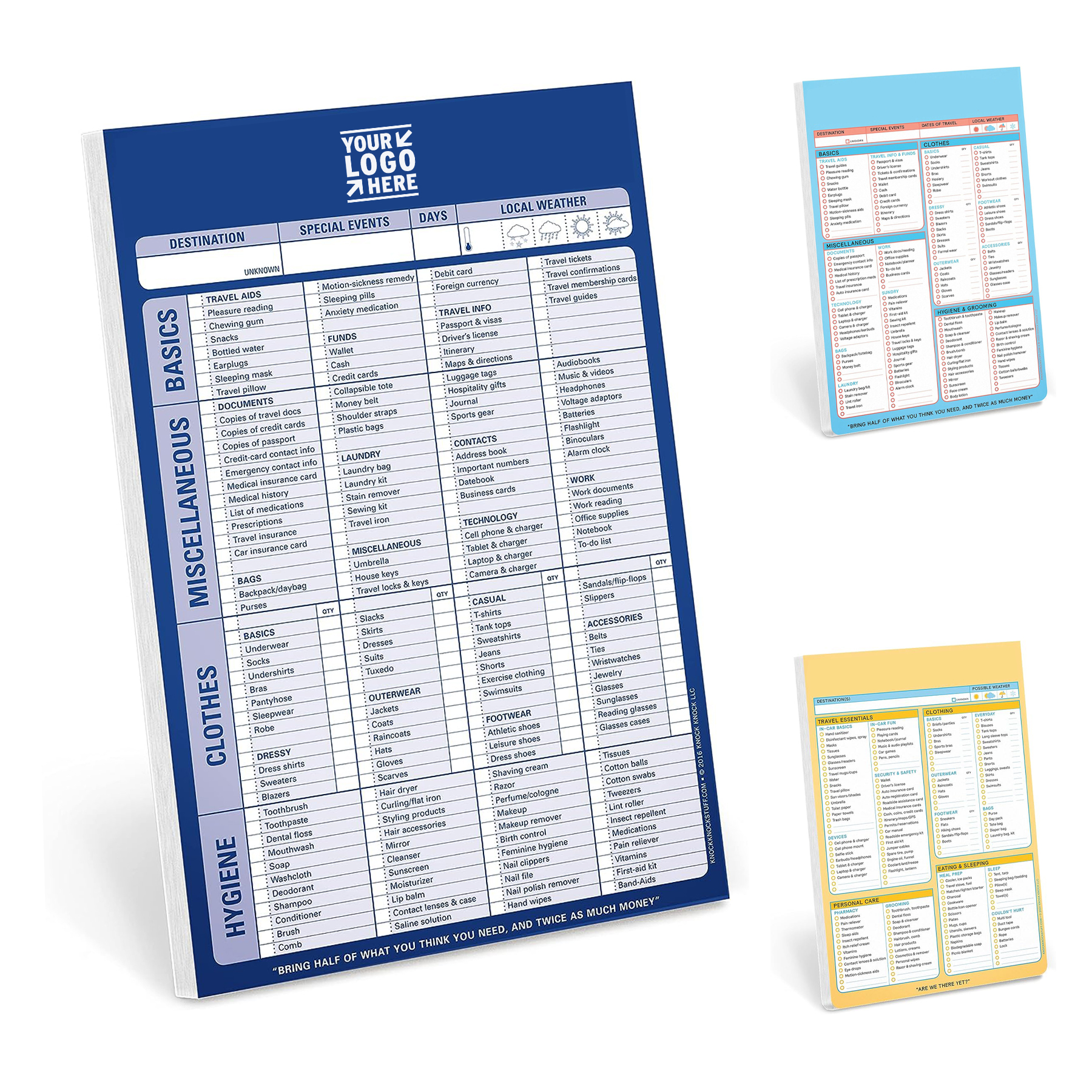6" x 9" 60 Sheets List Notepad 2
