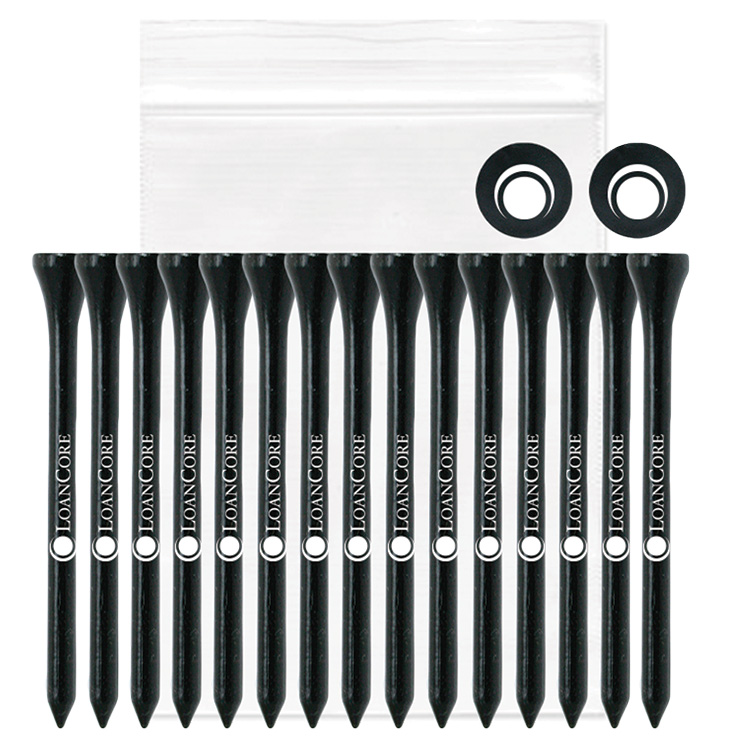 Tee packs with 12 tees and 2 Ballmarkers