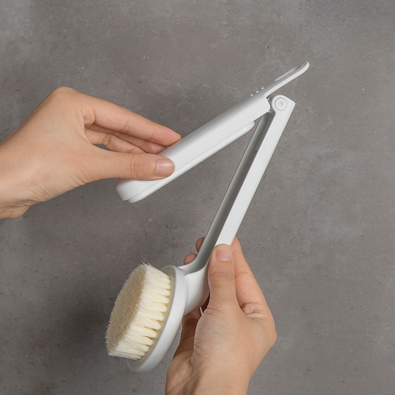 Soft Bristles Foldable Handle Bath Brush 4
