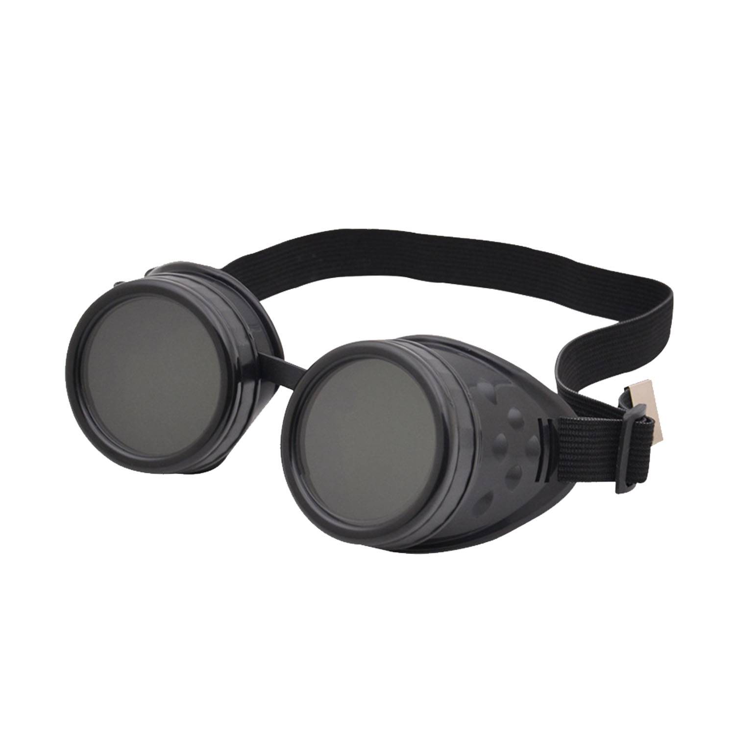 Adjustable Cosplay Fashion Vintage Steampunk Goggles 3