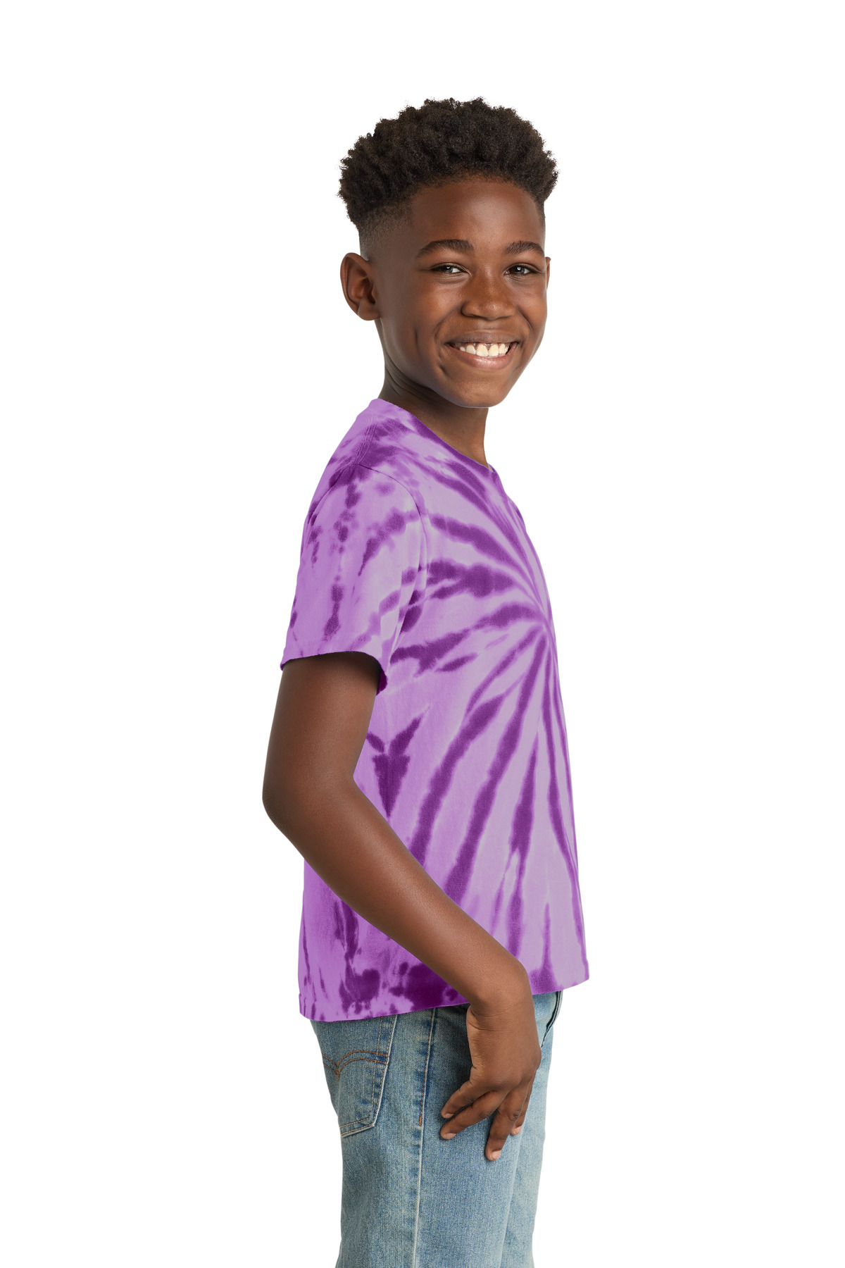 Port & Co Youth Tie-Dye Tee. PC147Y 43