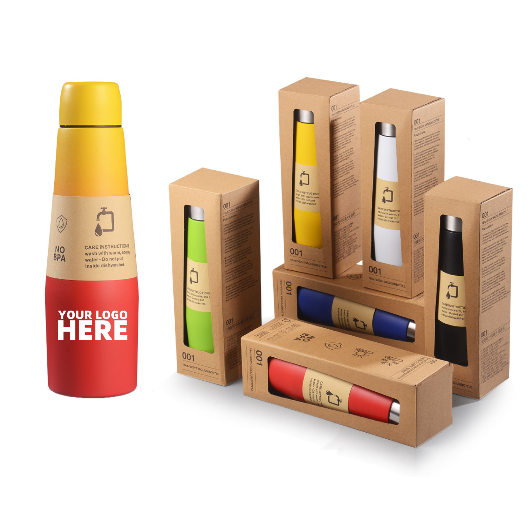 Stainless Steel Vacuum Insulated Portable Water Bottle 1