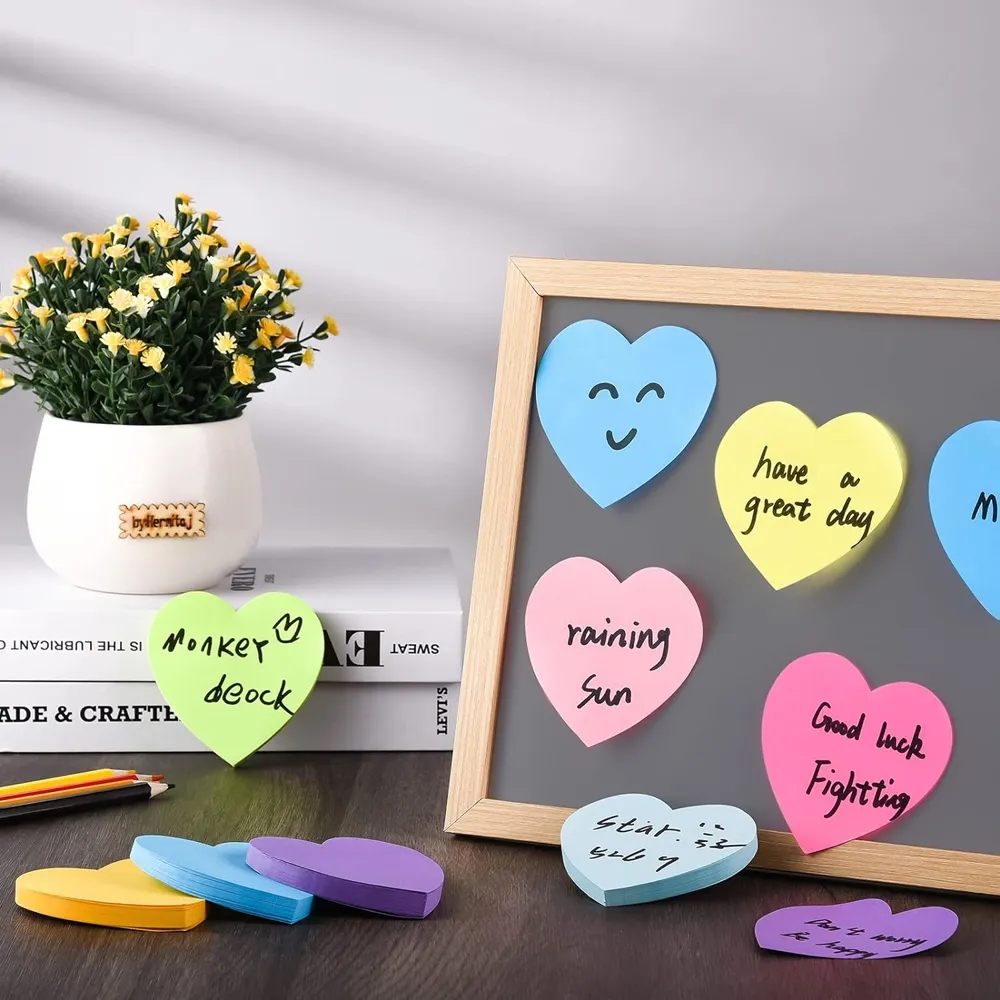 Heart Sticky Notes 1