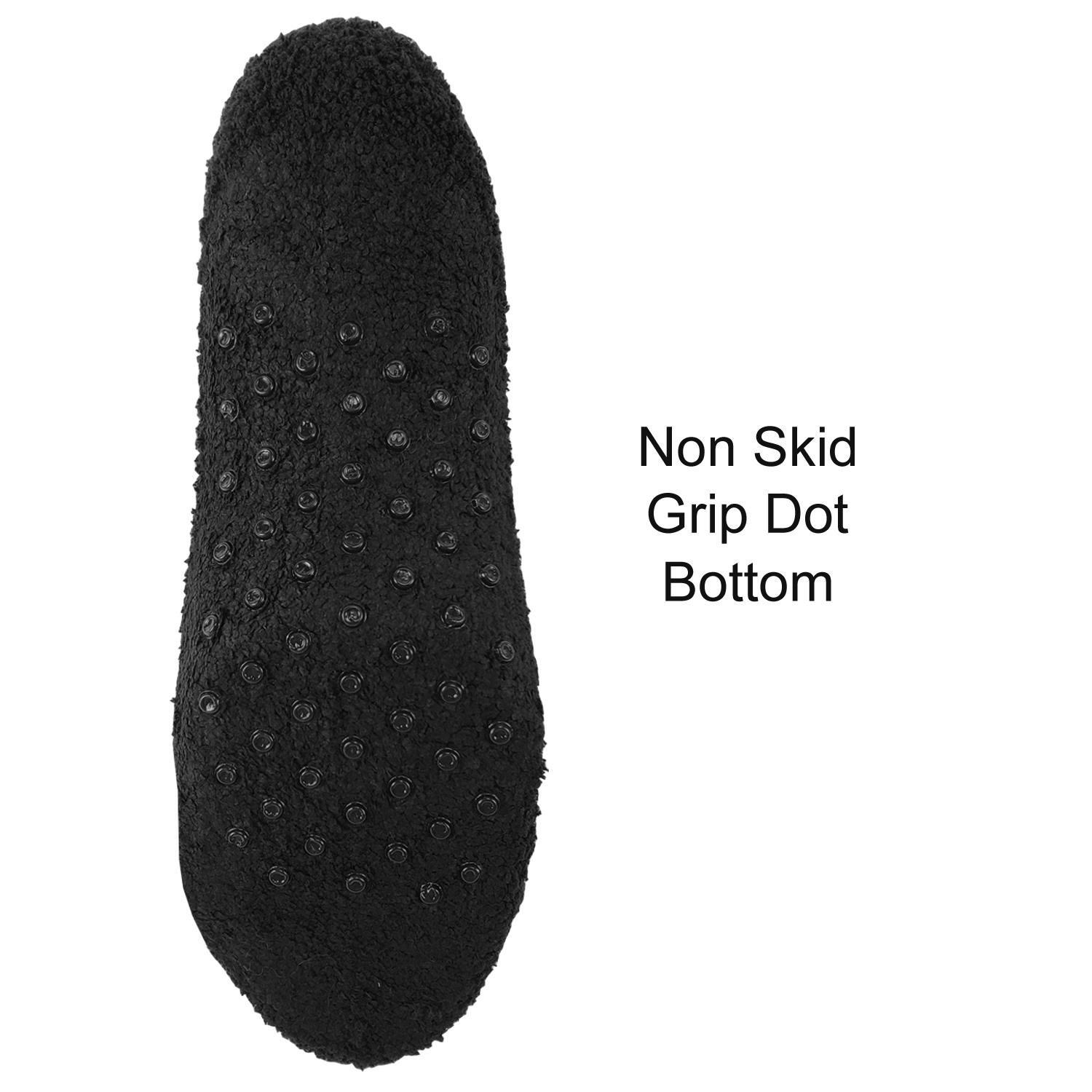 Fuzzy Feet Slipper Socks with Oversized DTF 20