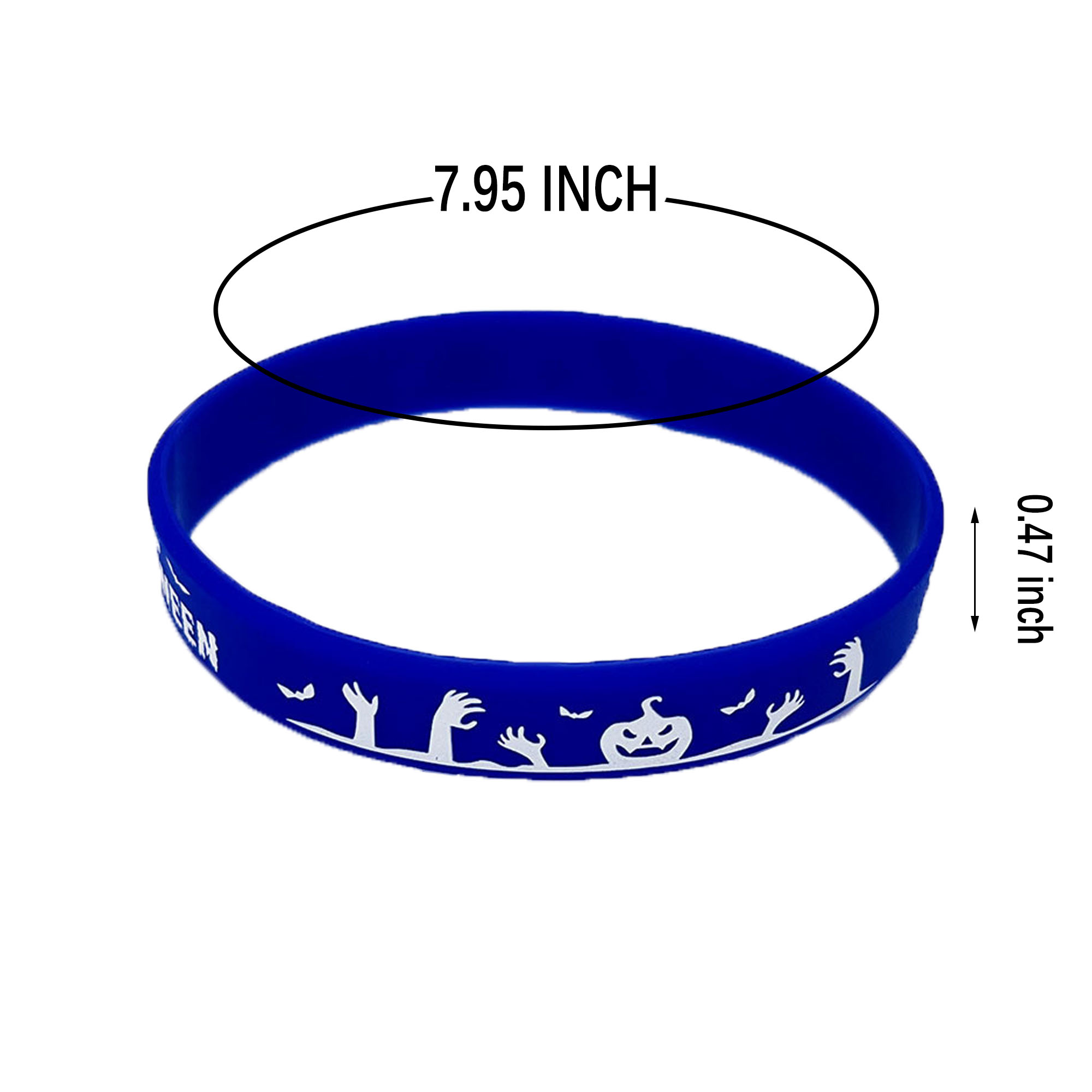 Halloween Silicone Wristbands Custom Rubber Bracelets 2