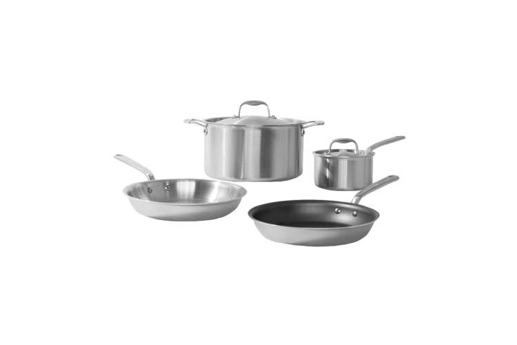 Made In 6-Piece Stainless Clad Cookware Set 2