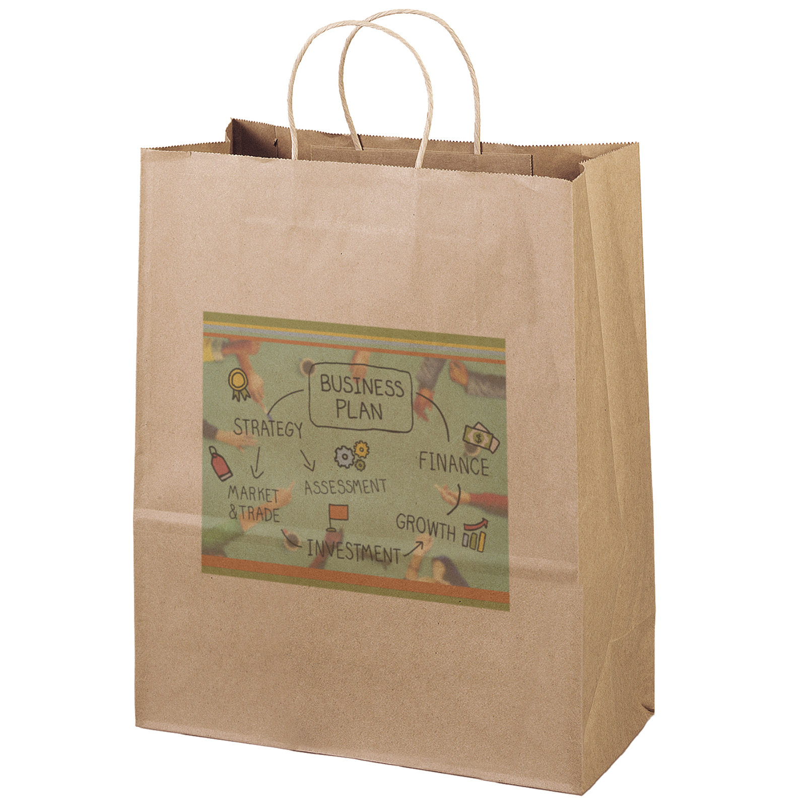 Eco Citation - Kraft-Brown Shopper - Chromatic 1