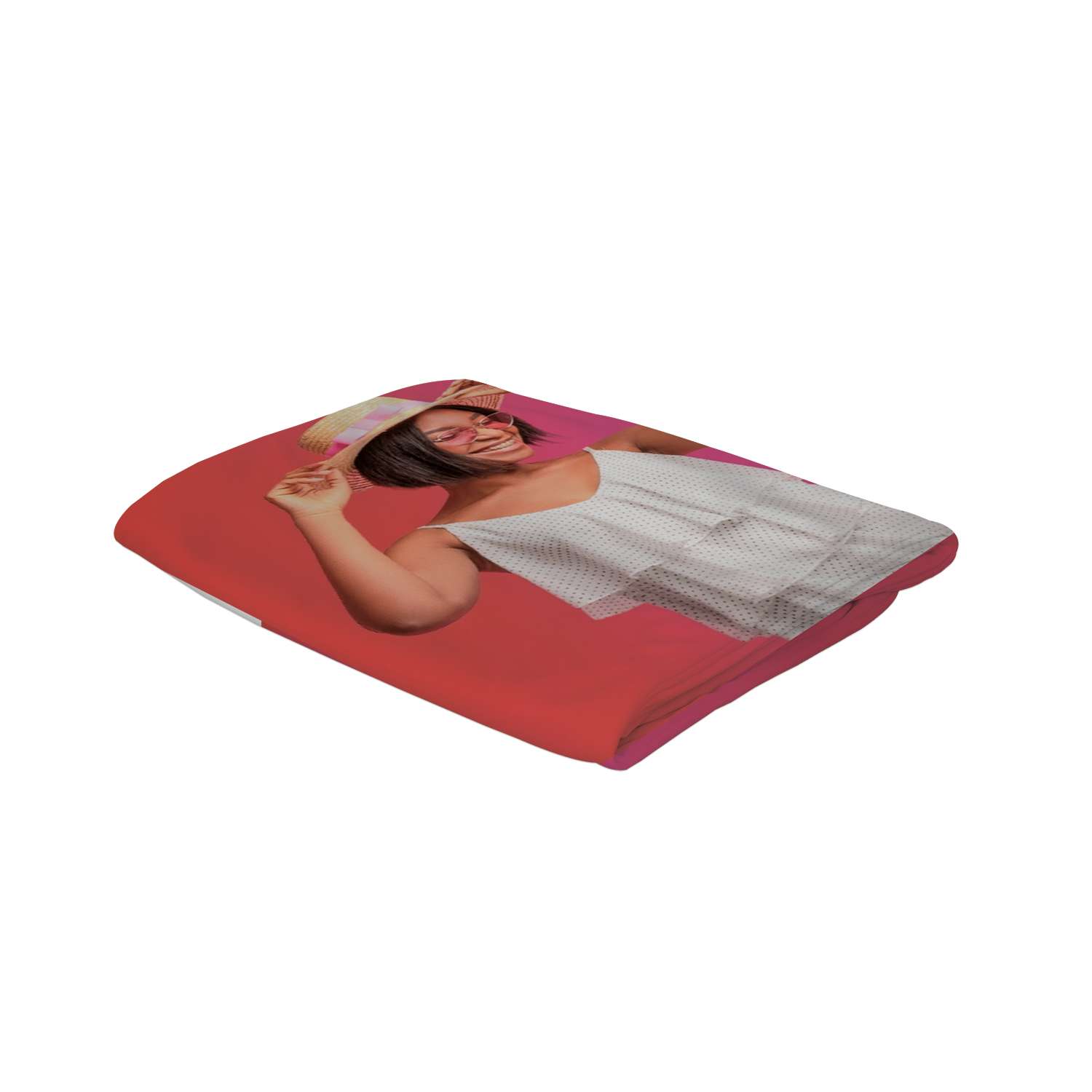 3' Straight Splash Floor Display 4-Sided Graphic Panel (Polyester Knit)