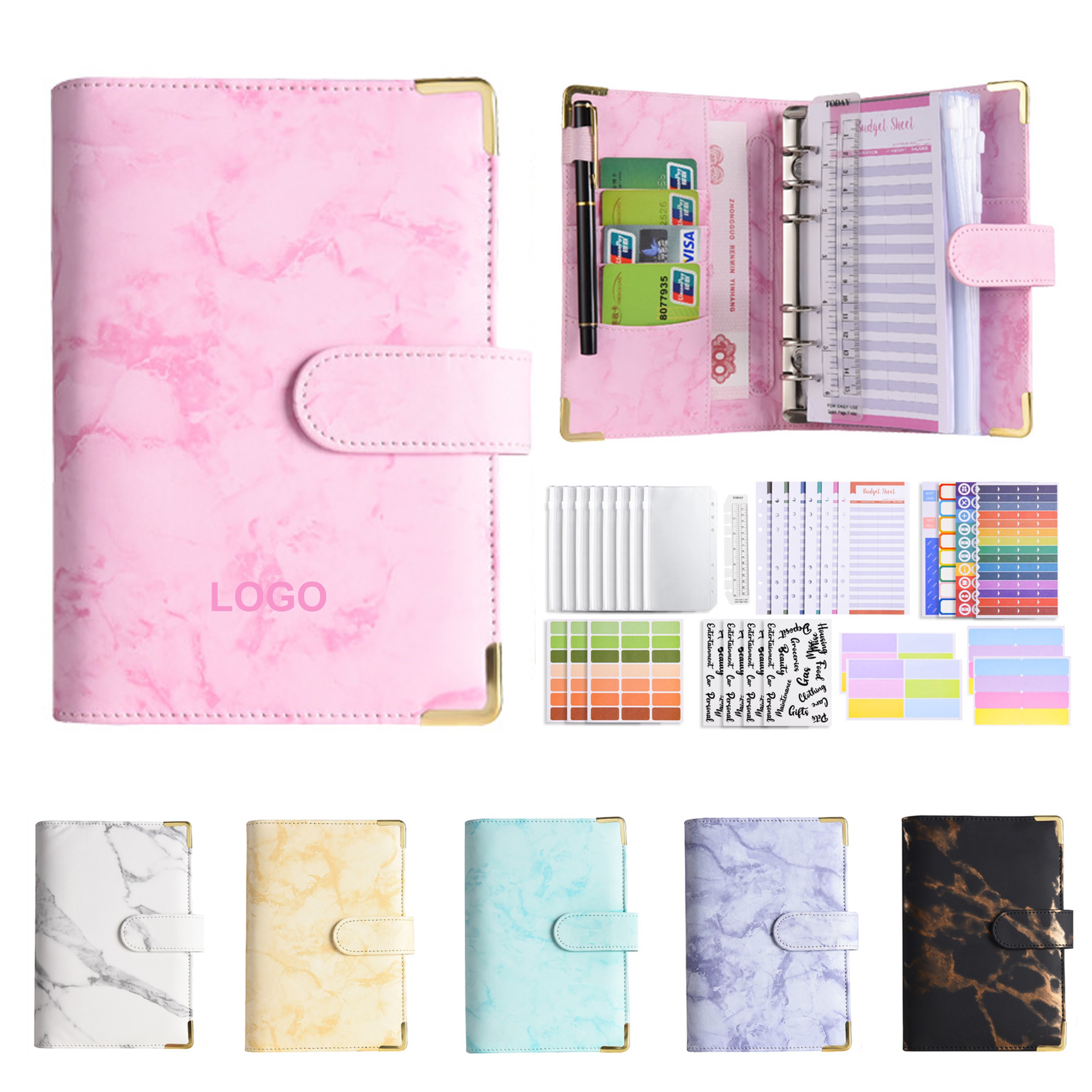 Budget Binder with Zipper Envelope (direct import) 2