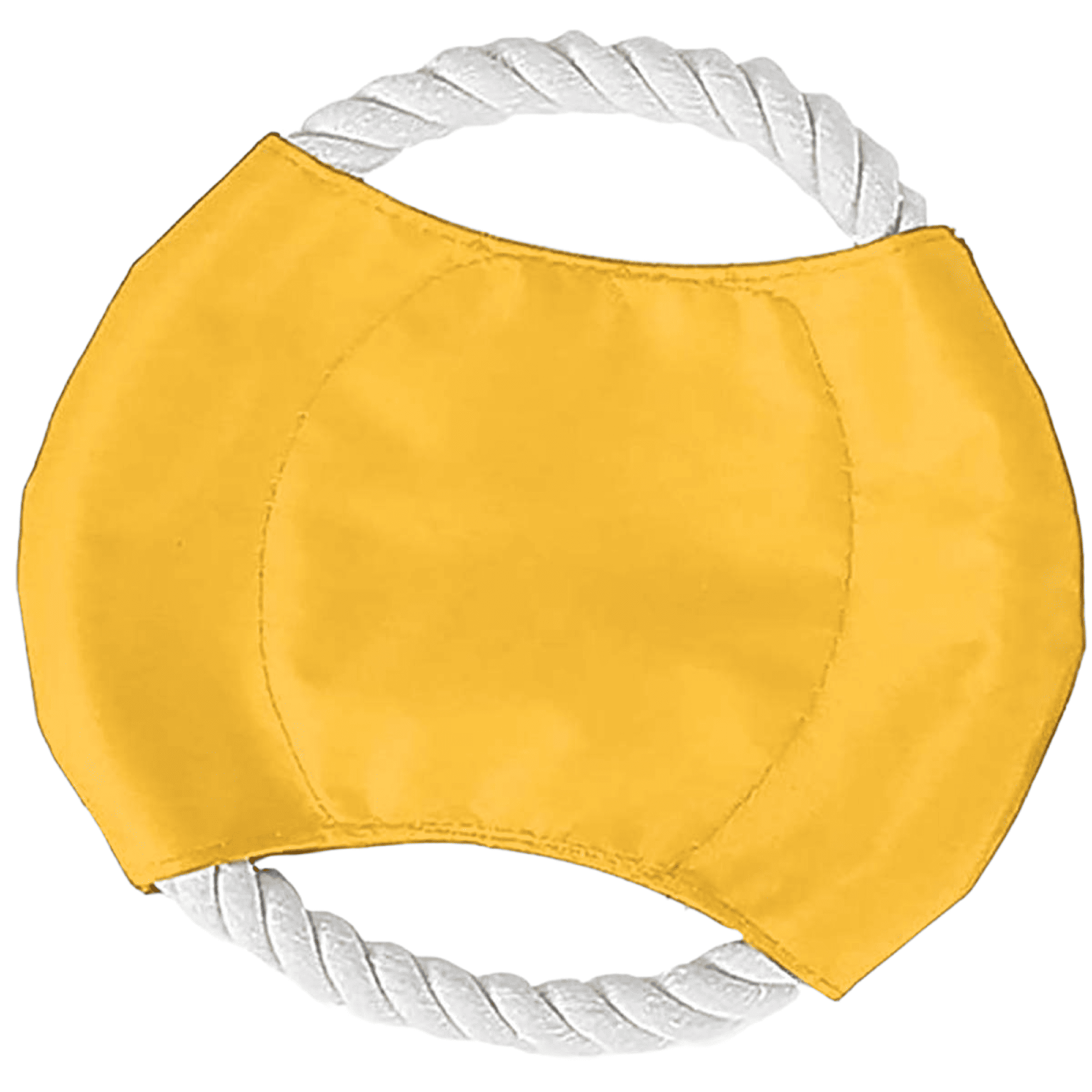 Durable Custom Cotton Rope Dog Chew Flying Disc Toy 1