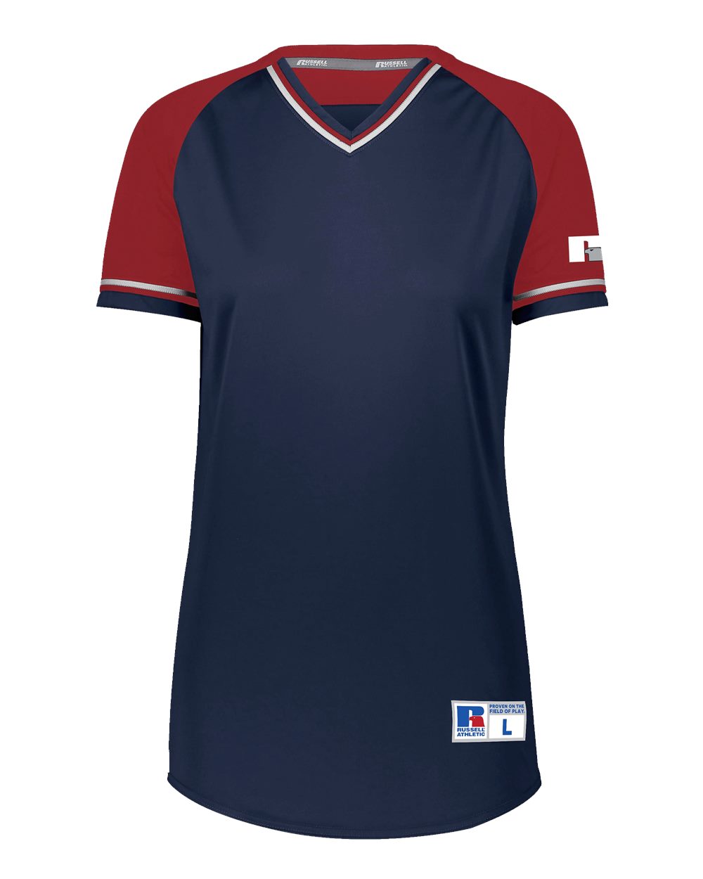 Women's Classic V-Neck Jersey - R01X3X 36