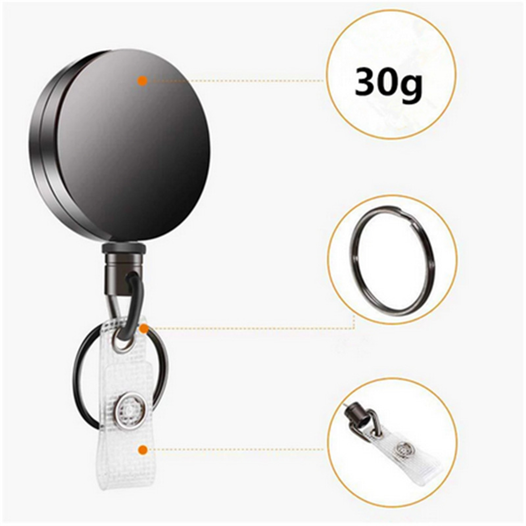 Retractable Badge Holder 3