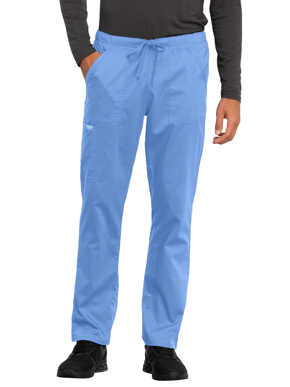 Cherokee - Workwear Revolution - Unisex 4-Pocket Tapered Leg Drawstring Pant 11
