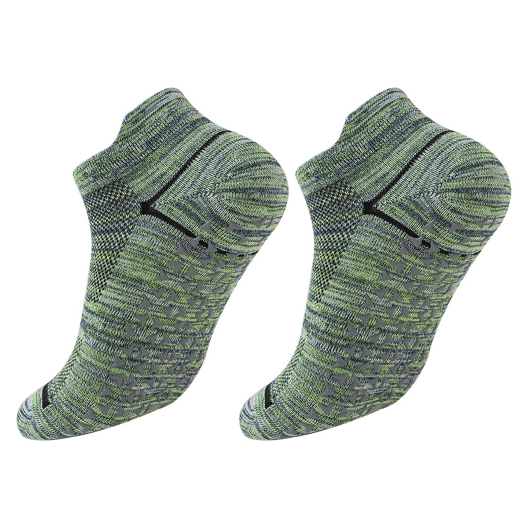Non Slip Yoga Socks with Grips 2