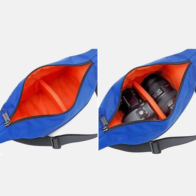 Color contrast waterproof shoulder casual bag 2