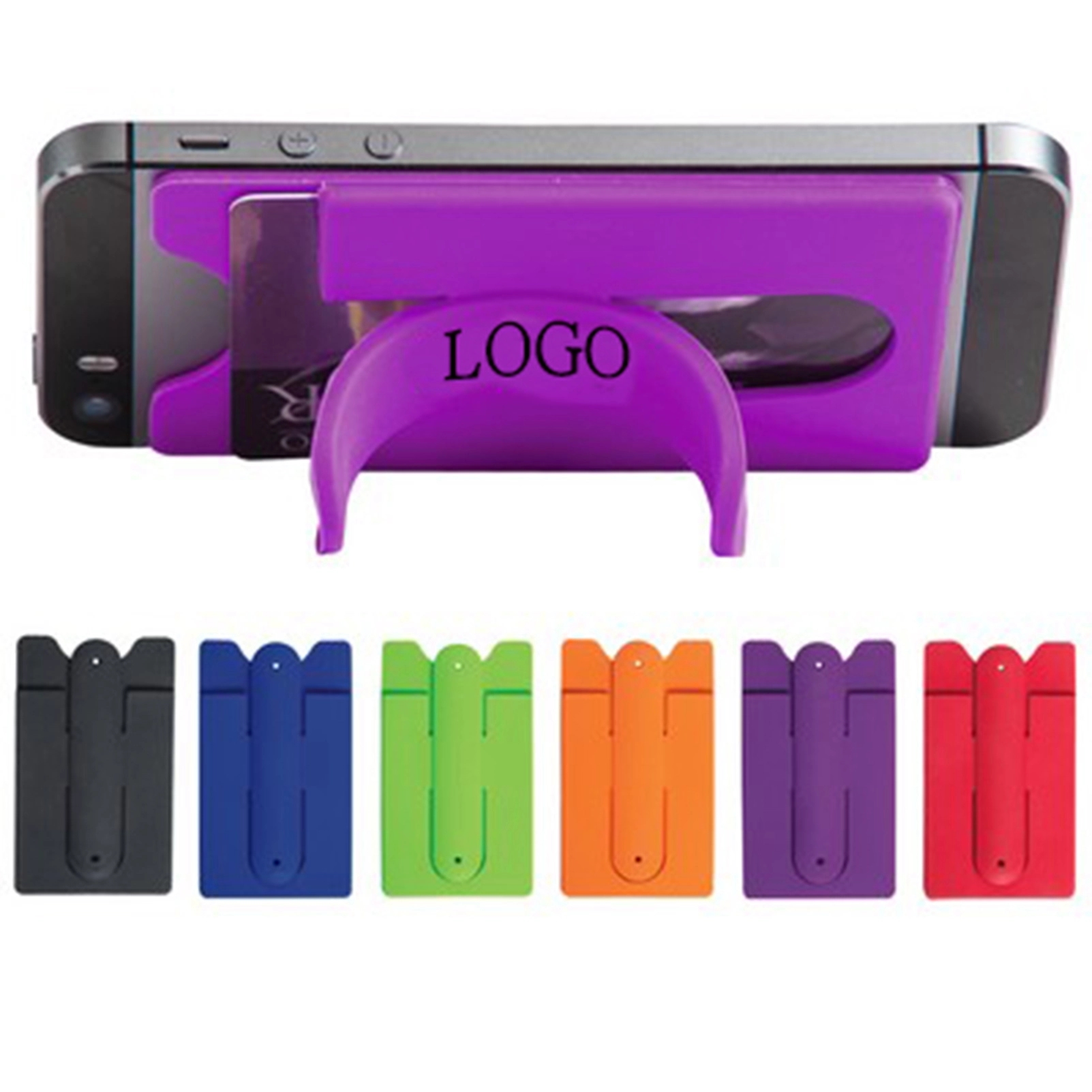Silicone Phone Wallet with Stand 6