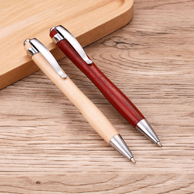 Gourd Shape Sandalwood Ballpoint Pen 5