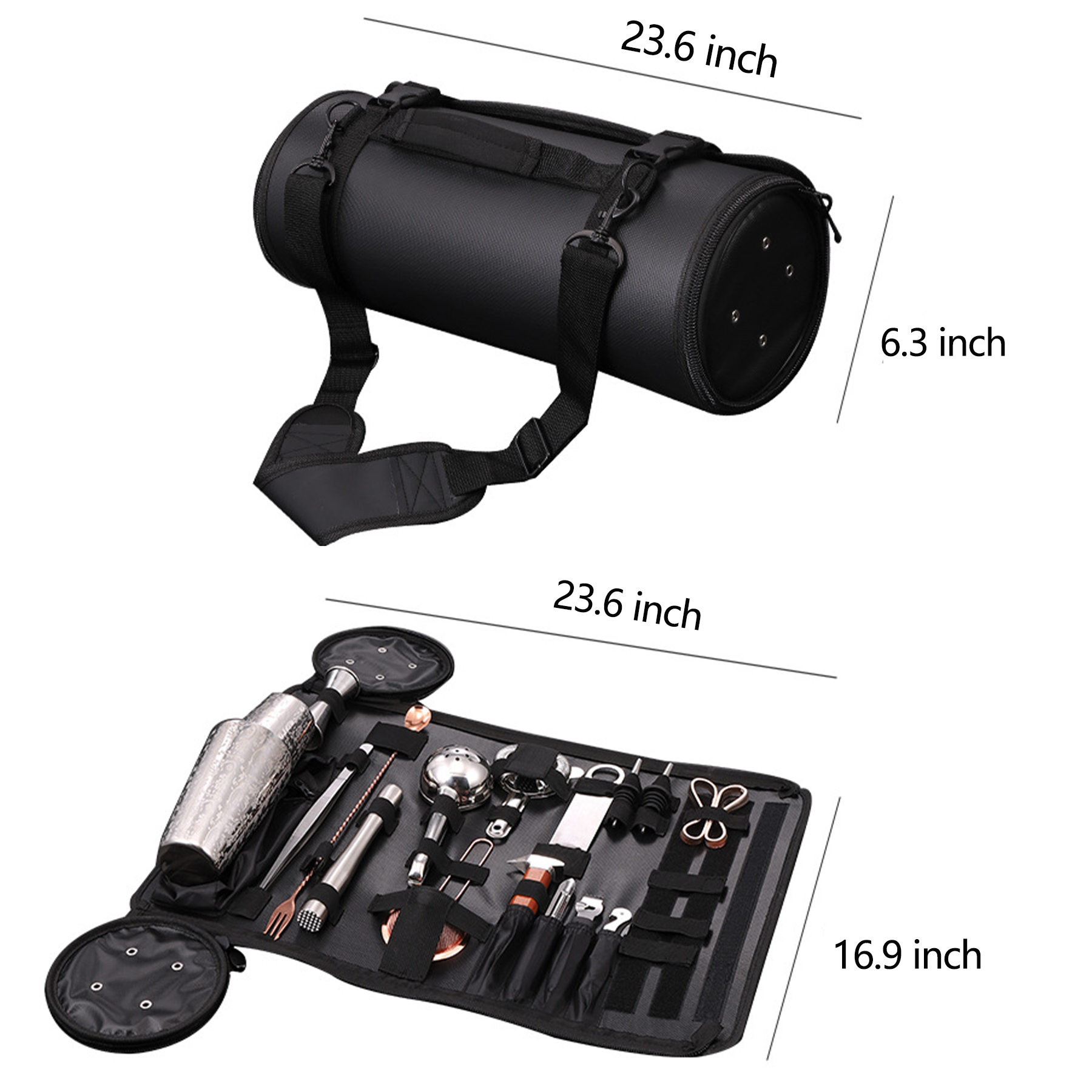 Travel Bartender Kit Bag 3