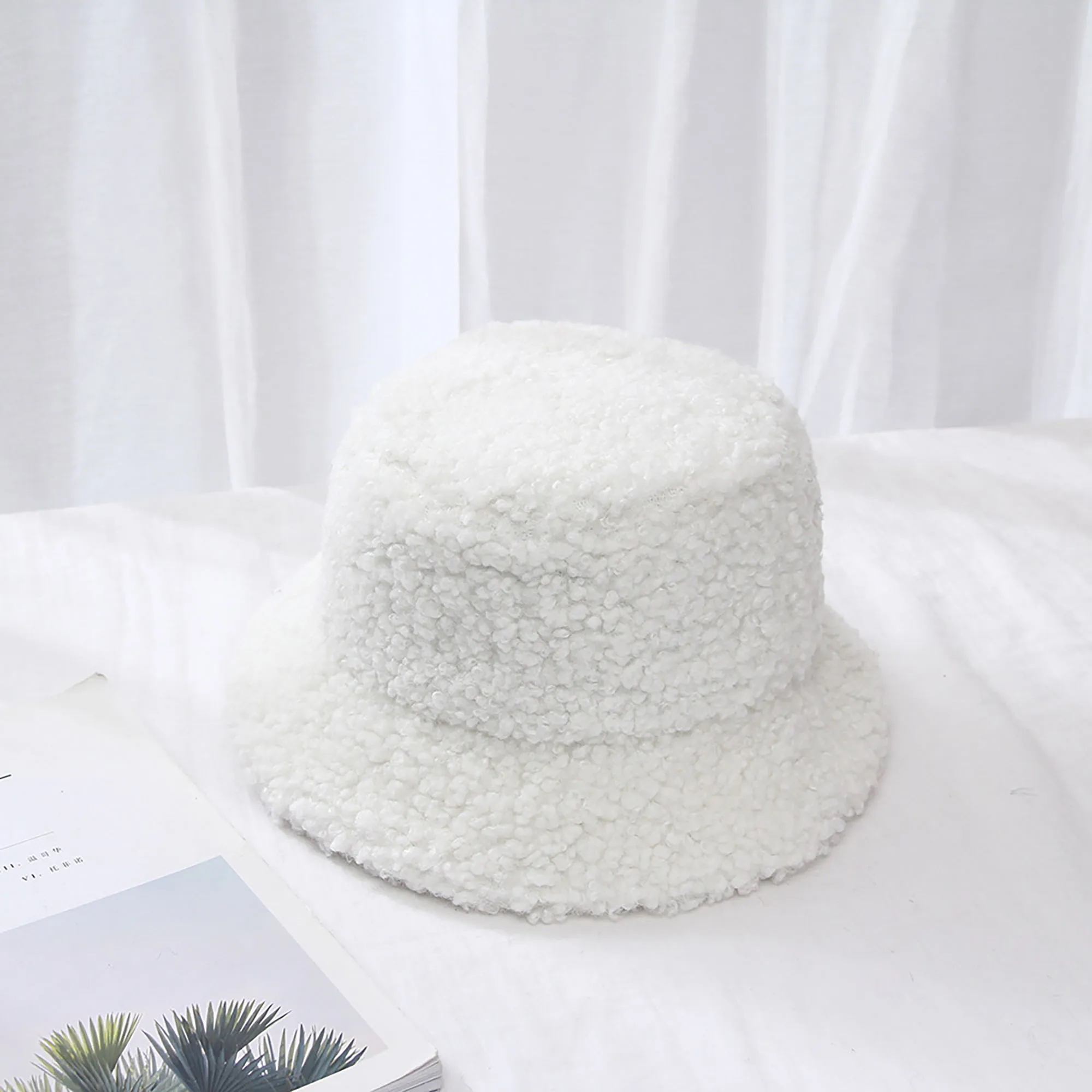 Lamb Wool Basin Hat 2
