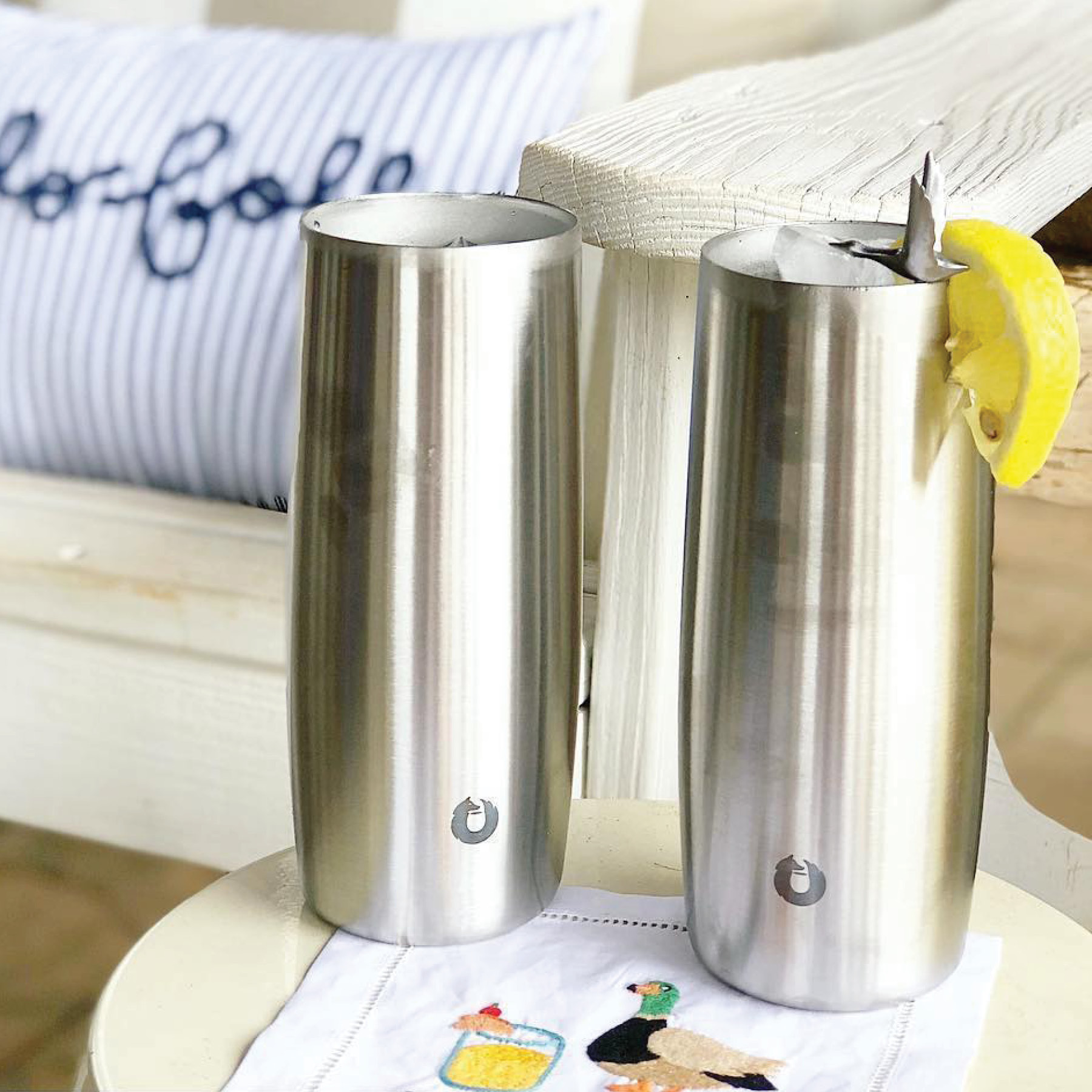 Snowfox® 14 oz. Shimmer Finish Vacuum Insulated Highball Tumbler 22