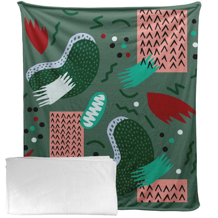 Silky Soft Plush Full Color Blanket 5