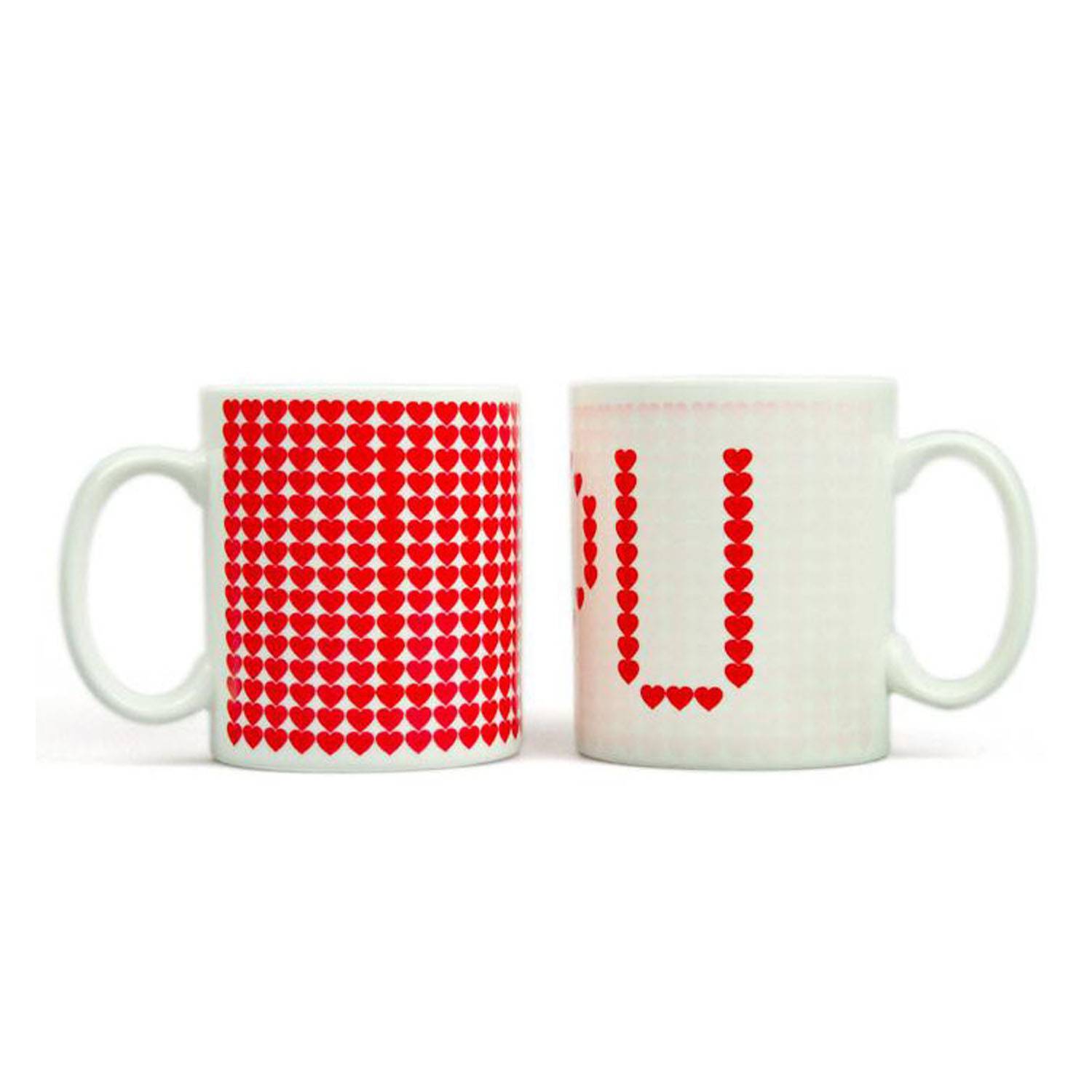 12oz Romantic Color-Changing Ceramic Coffee Mug 4