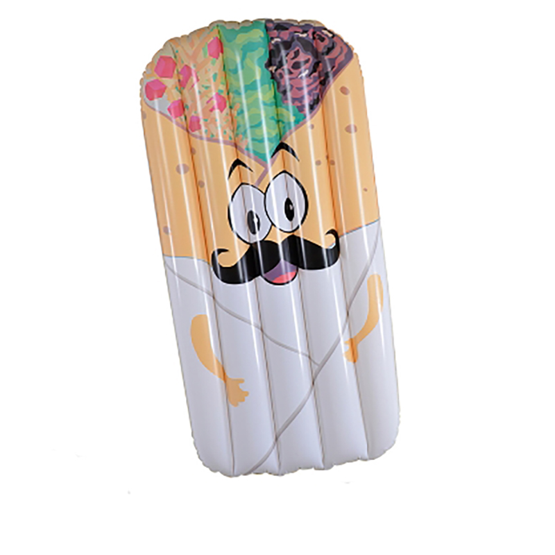 Burrito Inflatable Lounge Pool Float 2