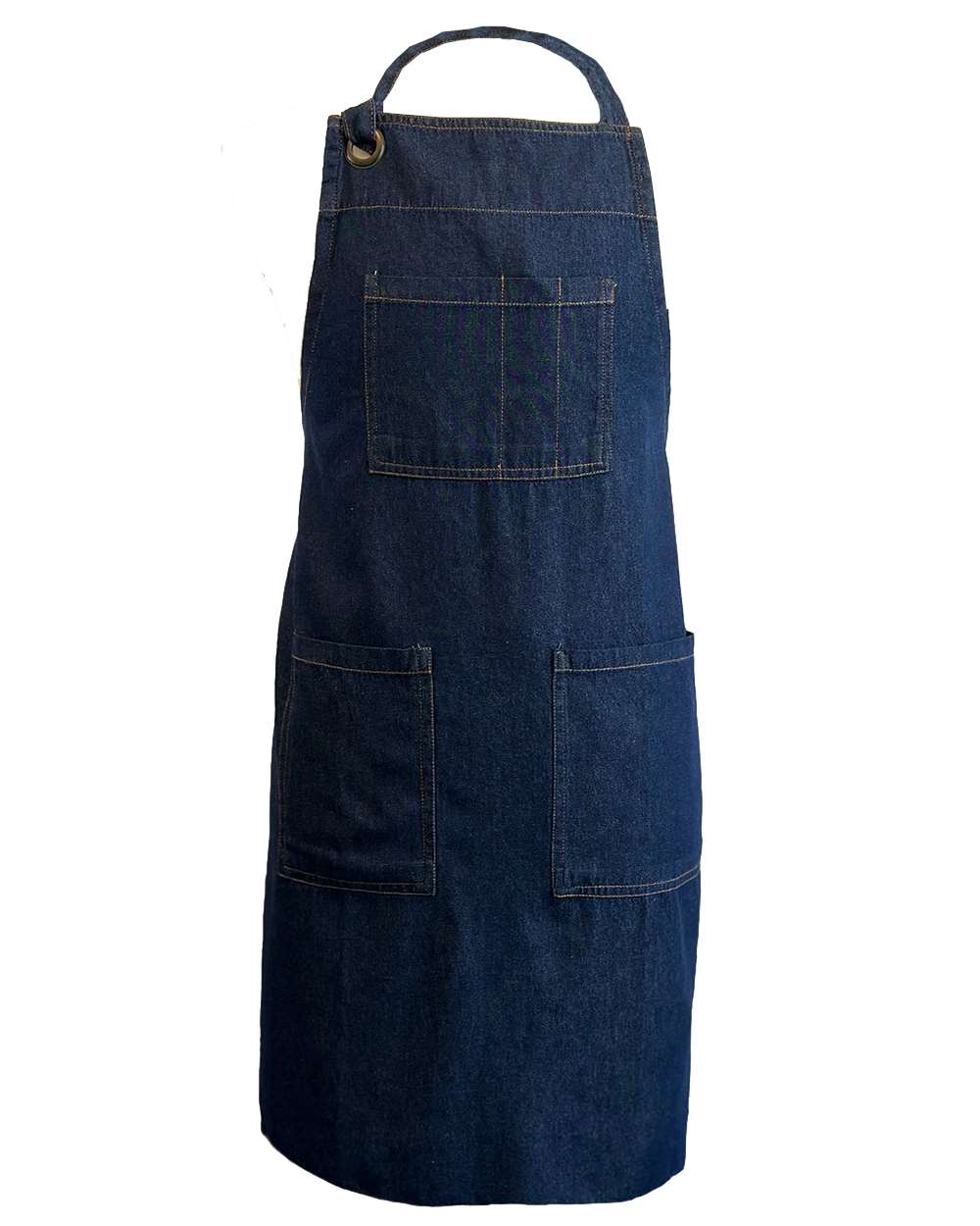 5-Pocket Recycled Cotton Denim Apron - 5511 5