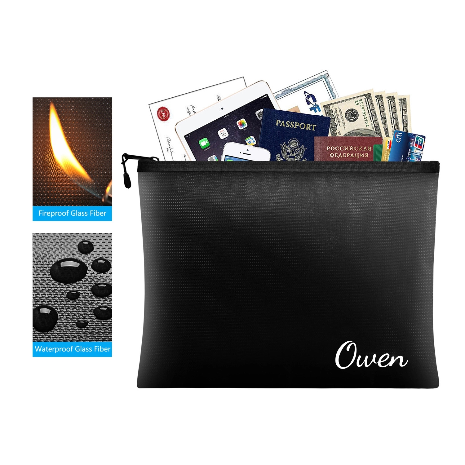 Waterproof And Fireproof Document Bag 2