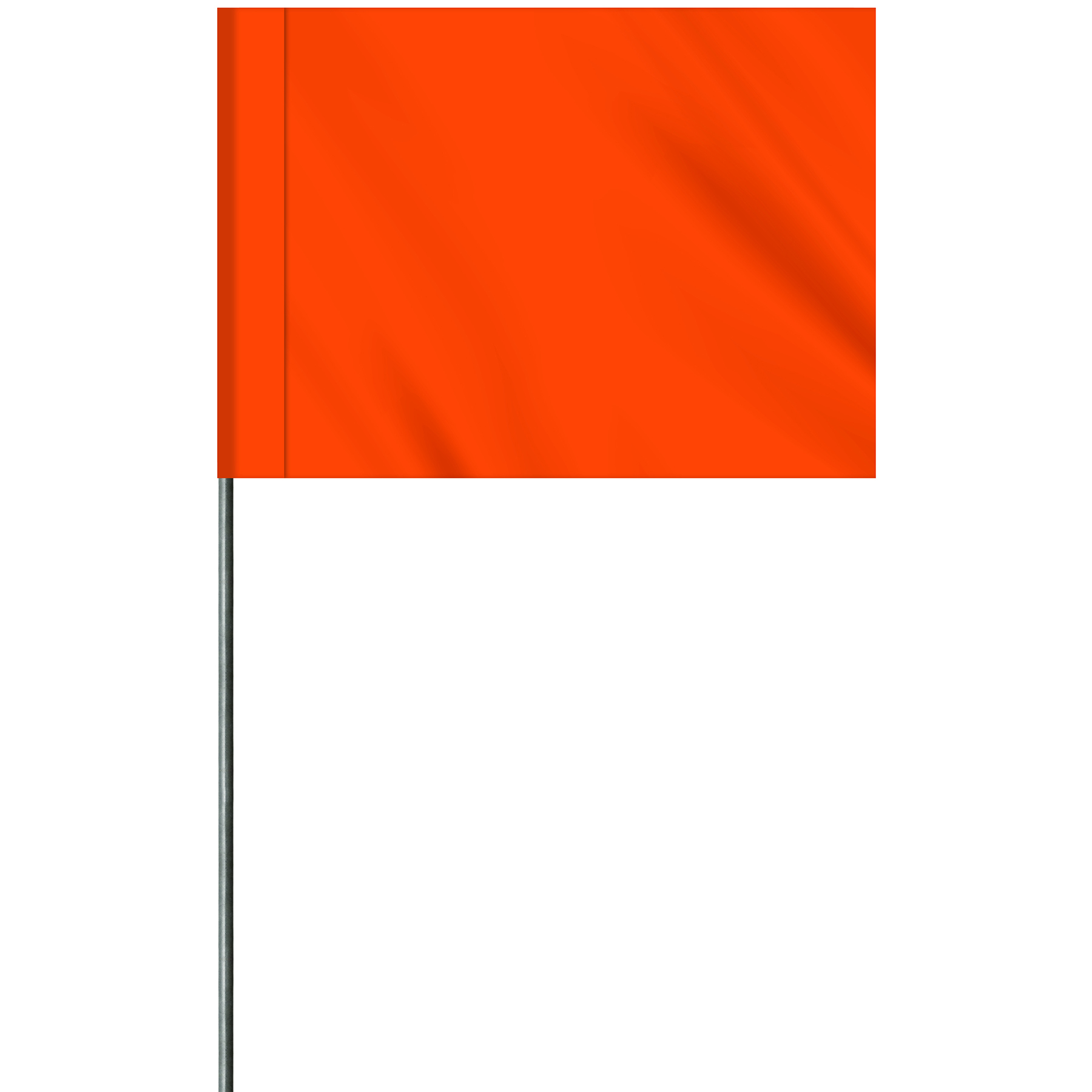 1-Color 2.5" x 3.5" Custom Vinyl Marking Flag with 11.5" Wire 2