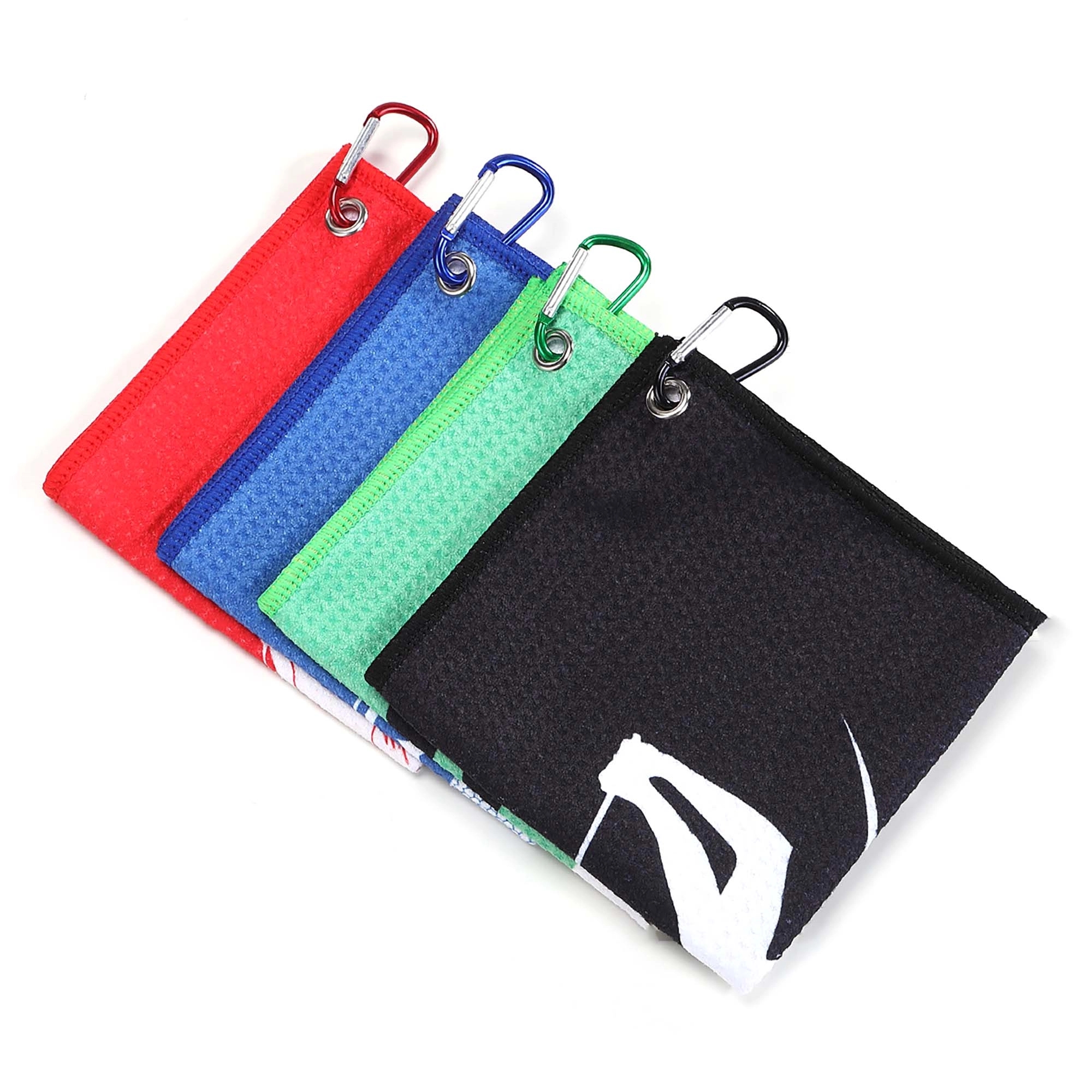 Full Color Microfiber Waffle Golf Towel 3