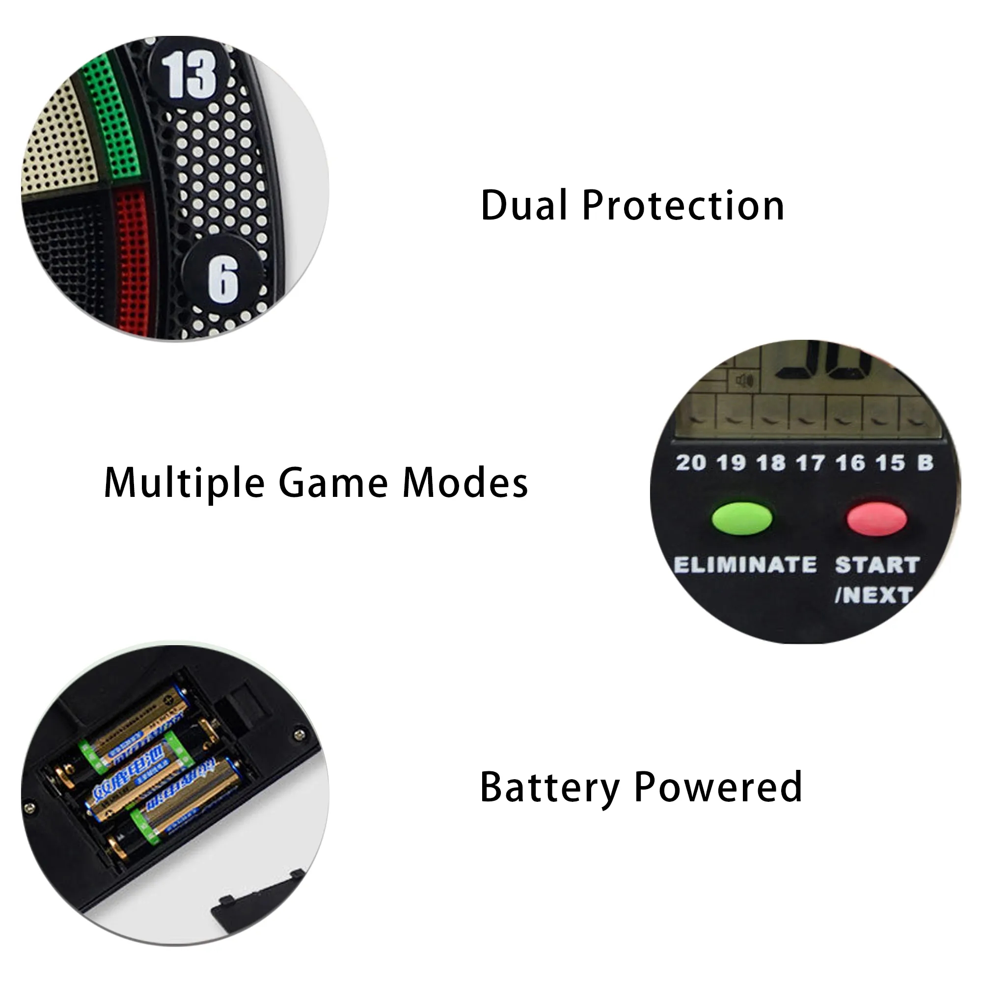 Wedarter Electronic Dartboard With Automatic Scoring 2