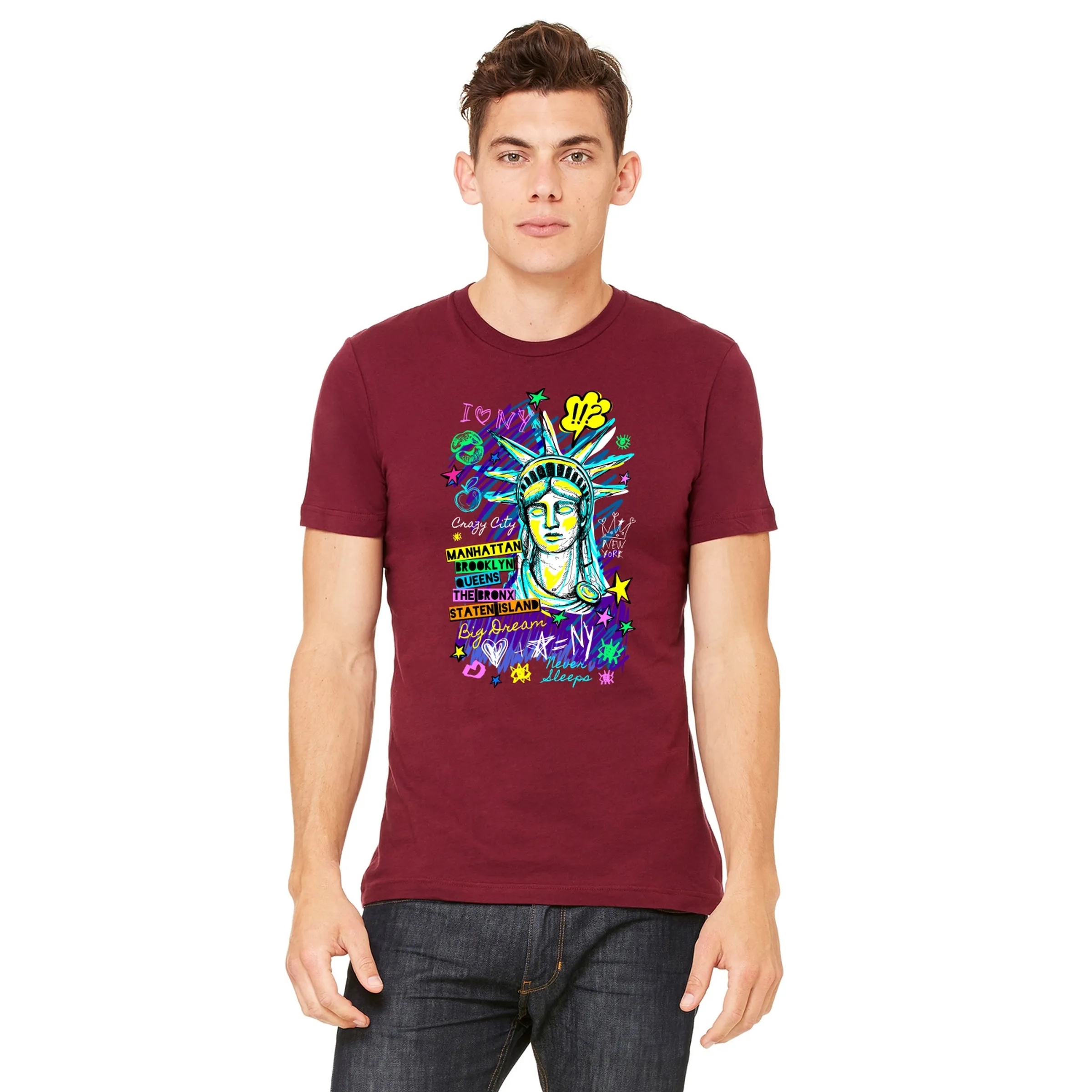 Bella + Canvas Unisex Jersey Short-Sleeve T-Shirt 107