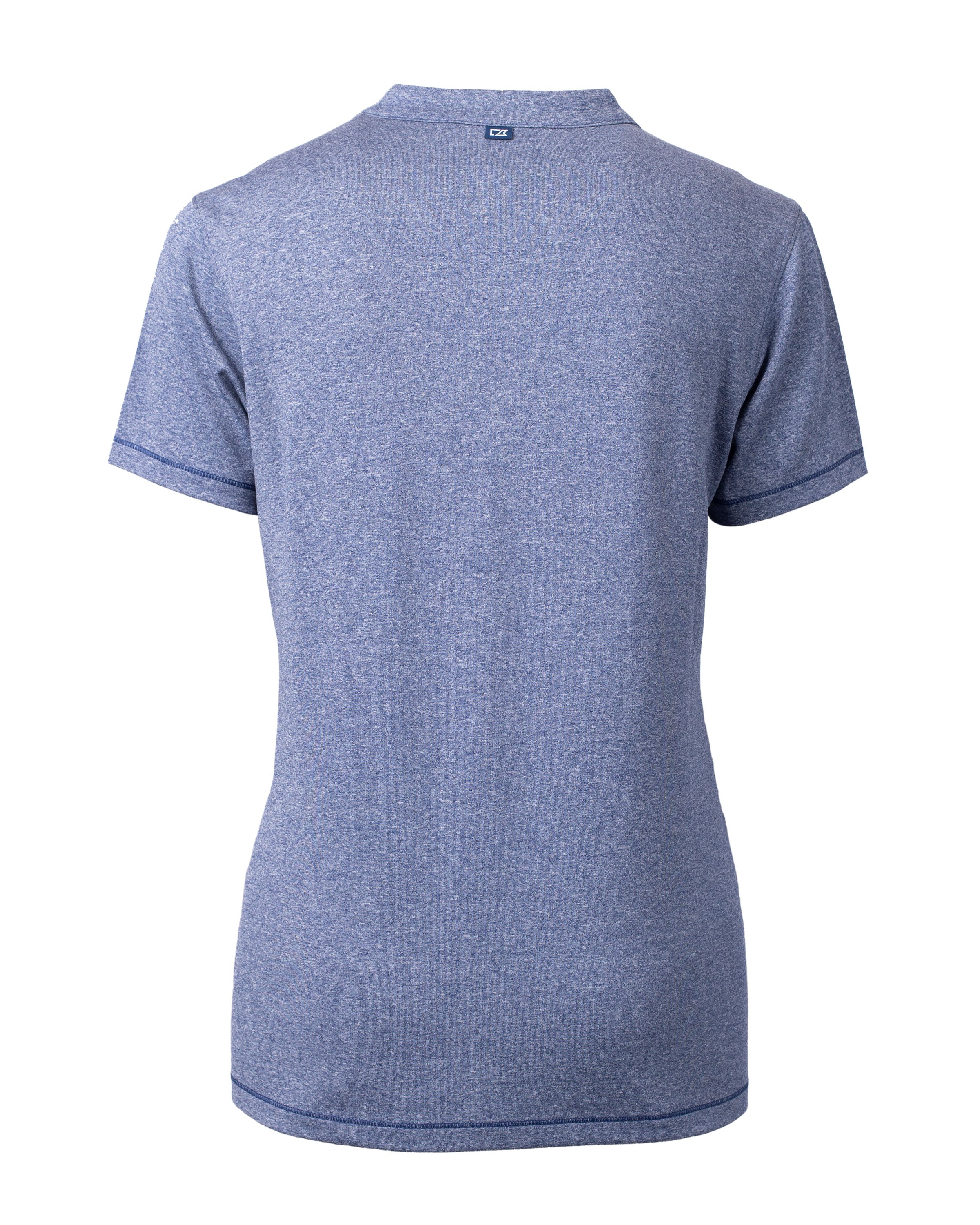 Cutter & Buck Forge Recycled Four-Way Stretch Heathered Womens Blade Top 73