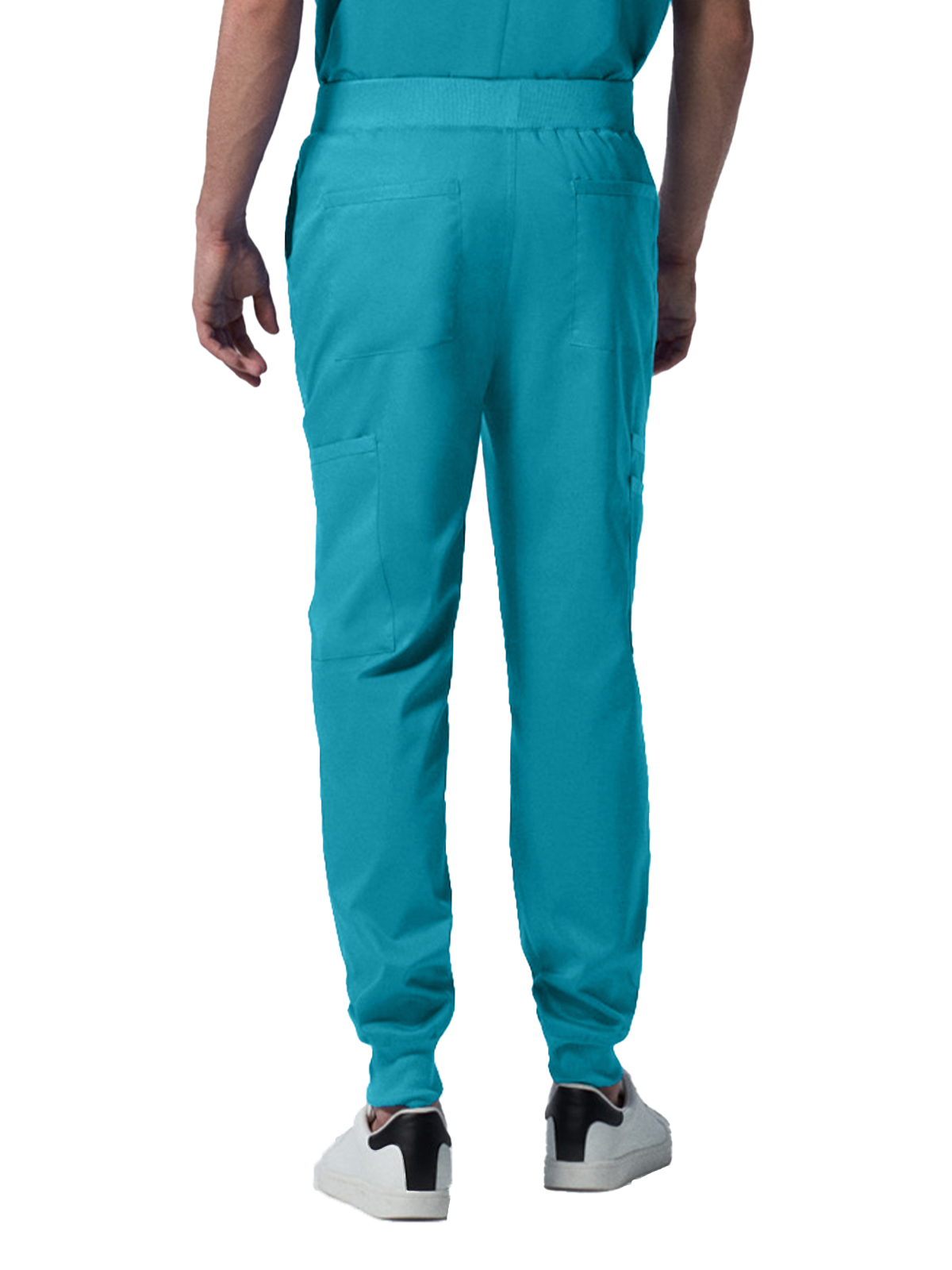 Landau - ProFlex - Men's Seven-Pocket Mid-Rise Rib-Knit Elastic Waist Jogger Pant 14