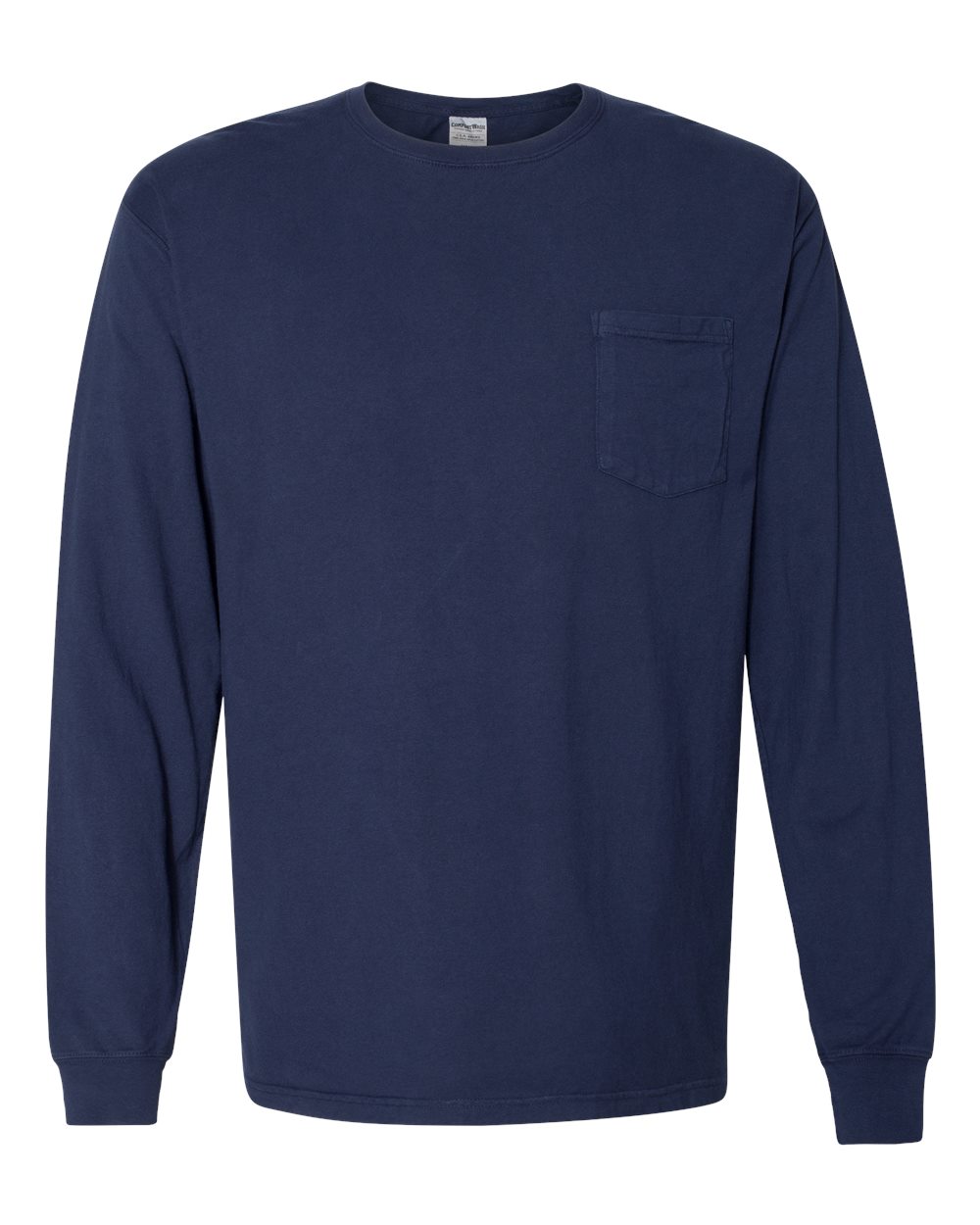 Unisex Garment-Dyed Long Sleeve T-Shirt With a Pocket - GDH250 16