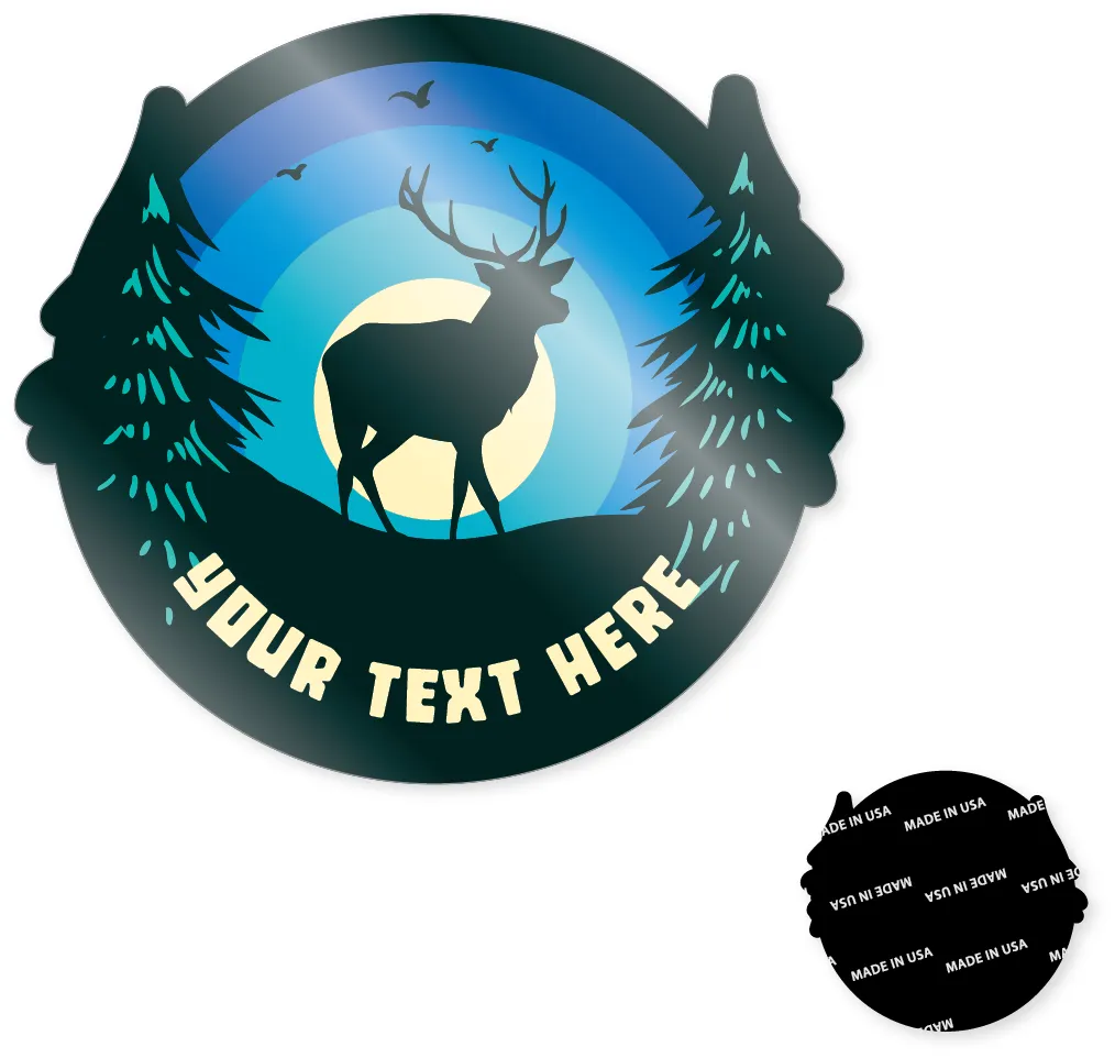 Premium Stock Image 1/4" Acrylic Magnet - USA Made