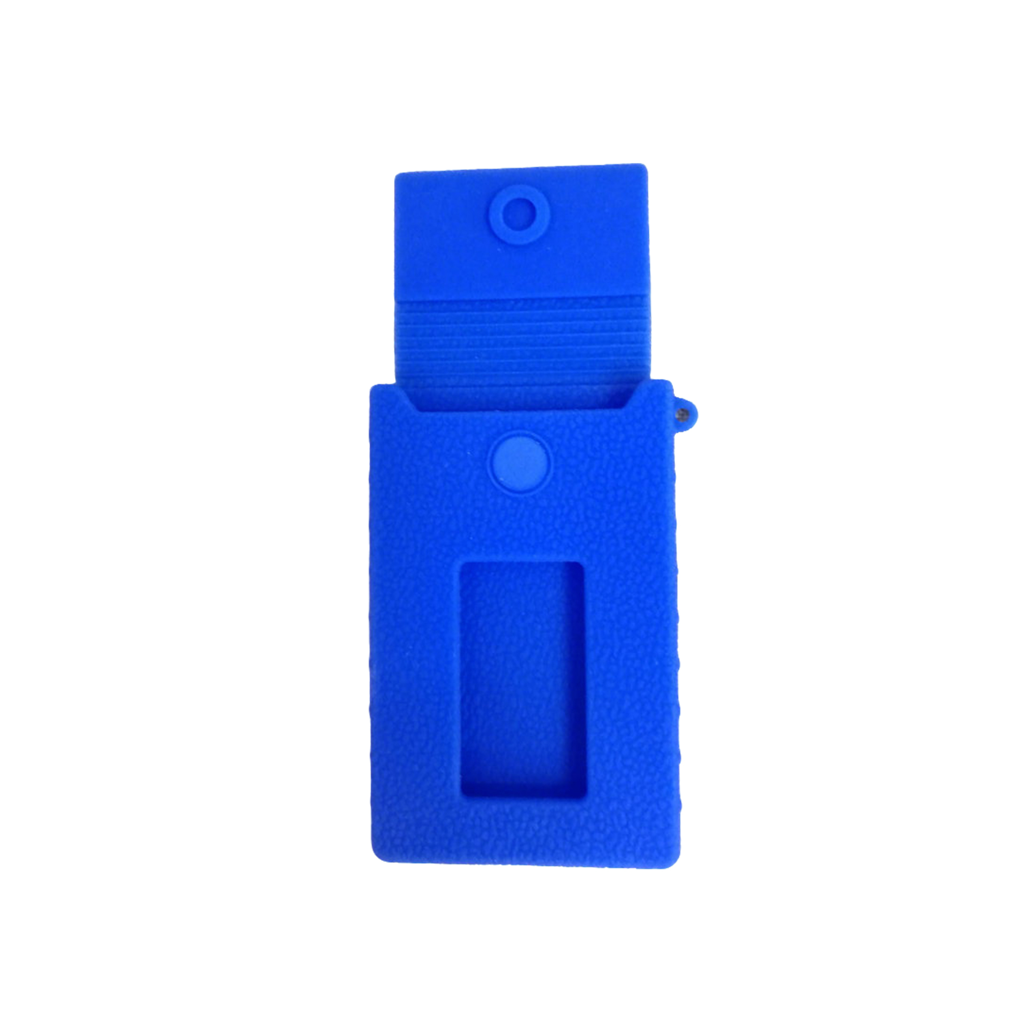 Silicone Business Card Wallet With Magnetic Flap 8
