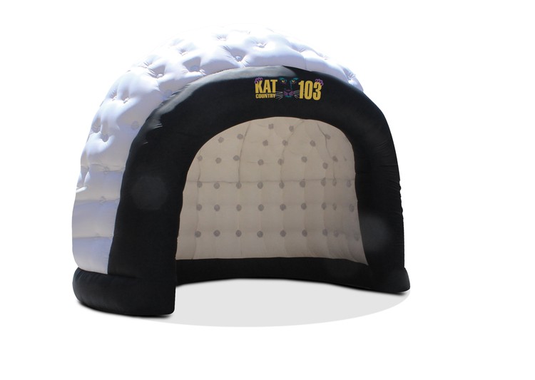 Inflatable Shell Advertising Tent - 10'W x 10'H 2