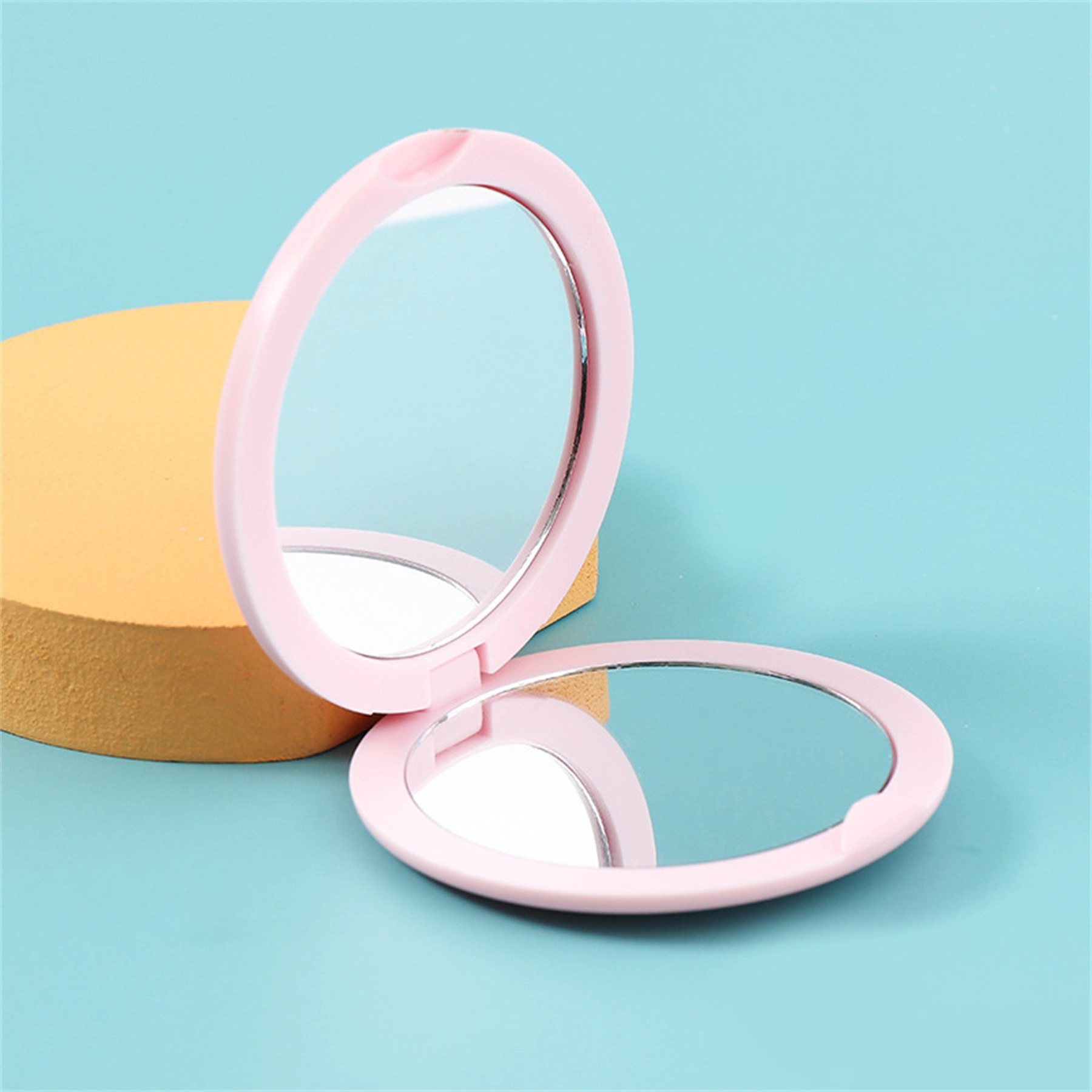Custom Double Sided Mini Makeup Mirror 7