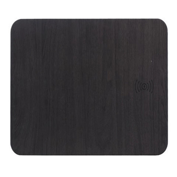 Woodgrain Wireless Charging Mouse Pad 3