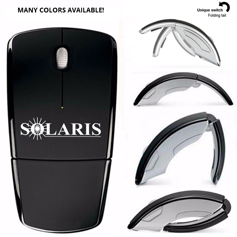 Sprinters Wireless Foldable Mouse - Optical - 2.4Ghz 9