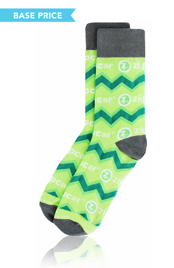 Pantone Matched Jacquard Dress Socks