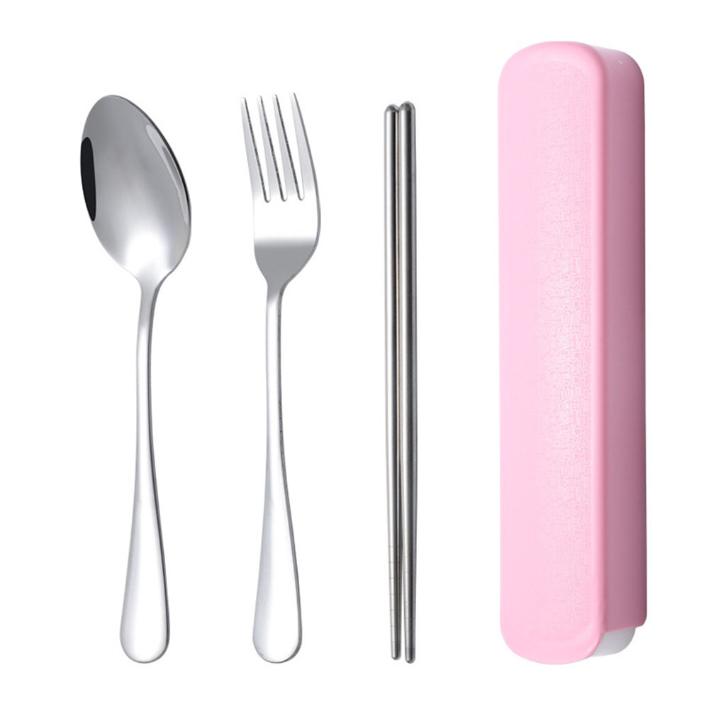 Fork Spoon and Chopstick Tableware Set 4