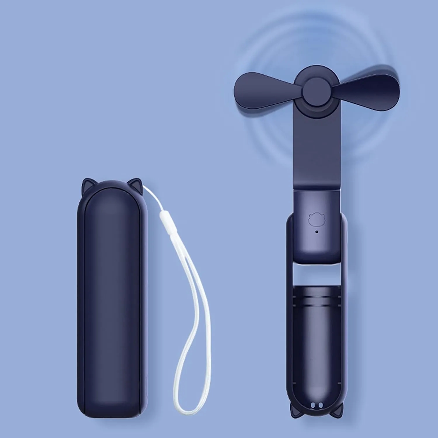Foldable Fan with Power Bank 7