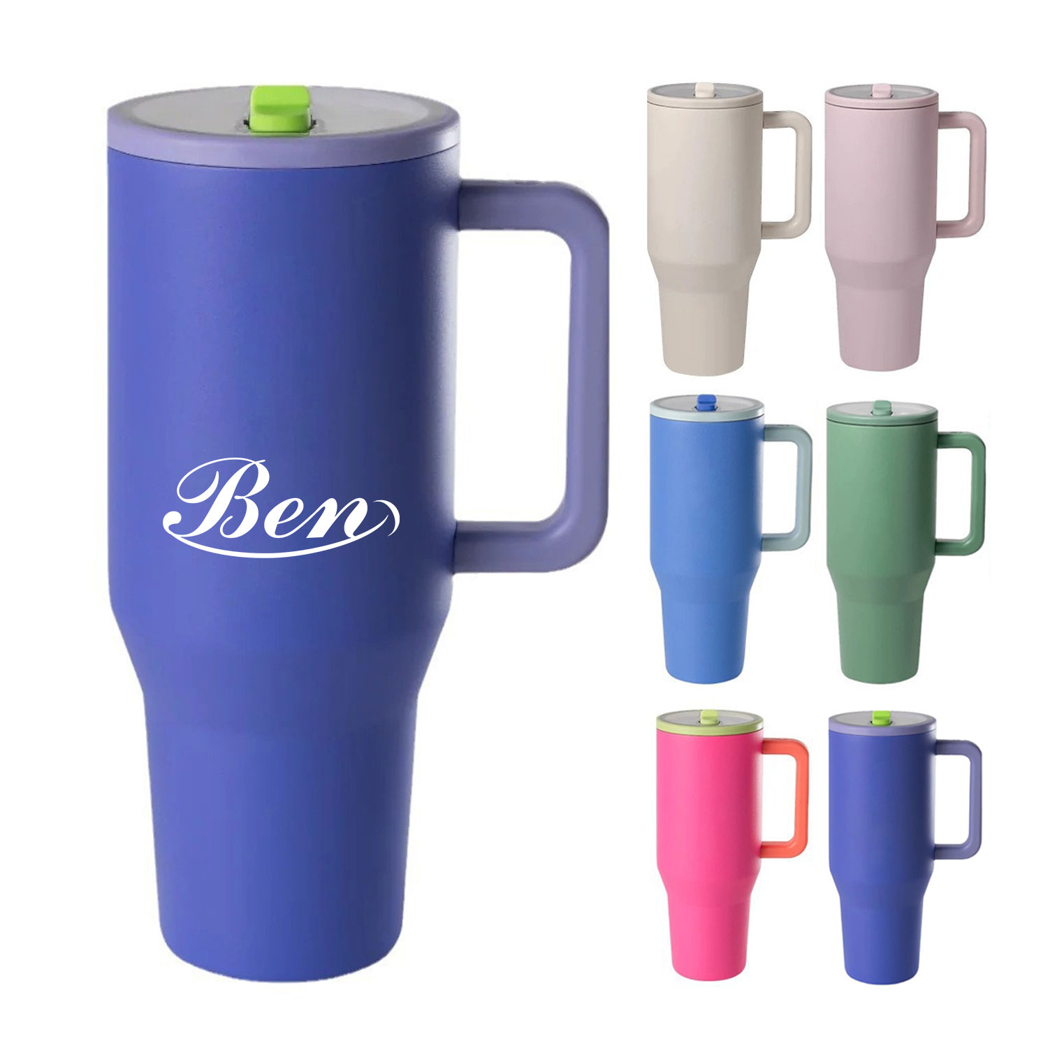 40oz Foldable Straw Lid Car Cup 13