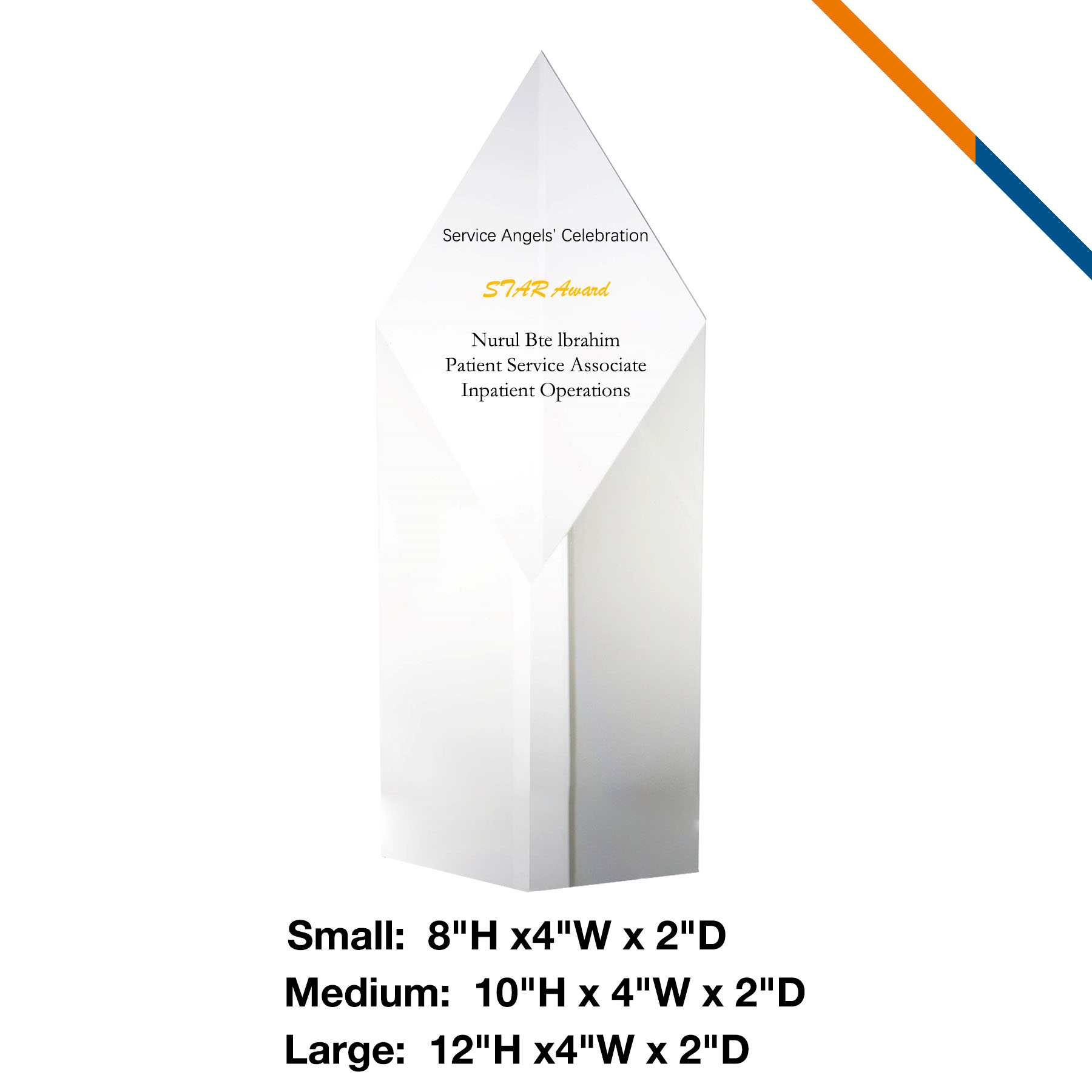 Feop Diamond Block Award 4