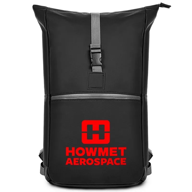 Brockton PU Leatherette Waterproof Backpack 14