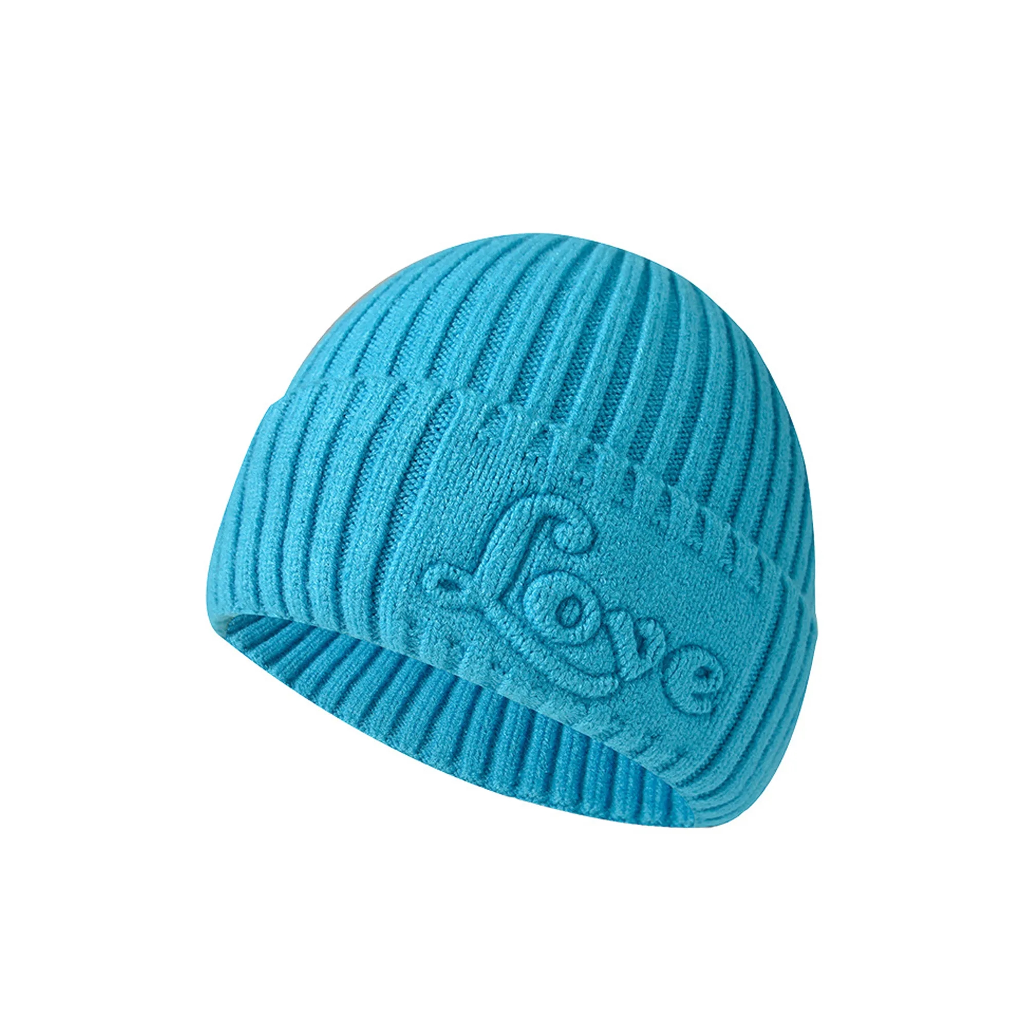Embossed Fashion Knit Hat MOQ 50pcs 2